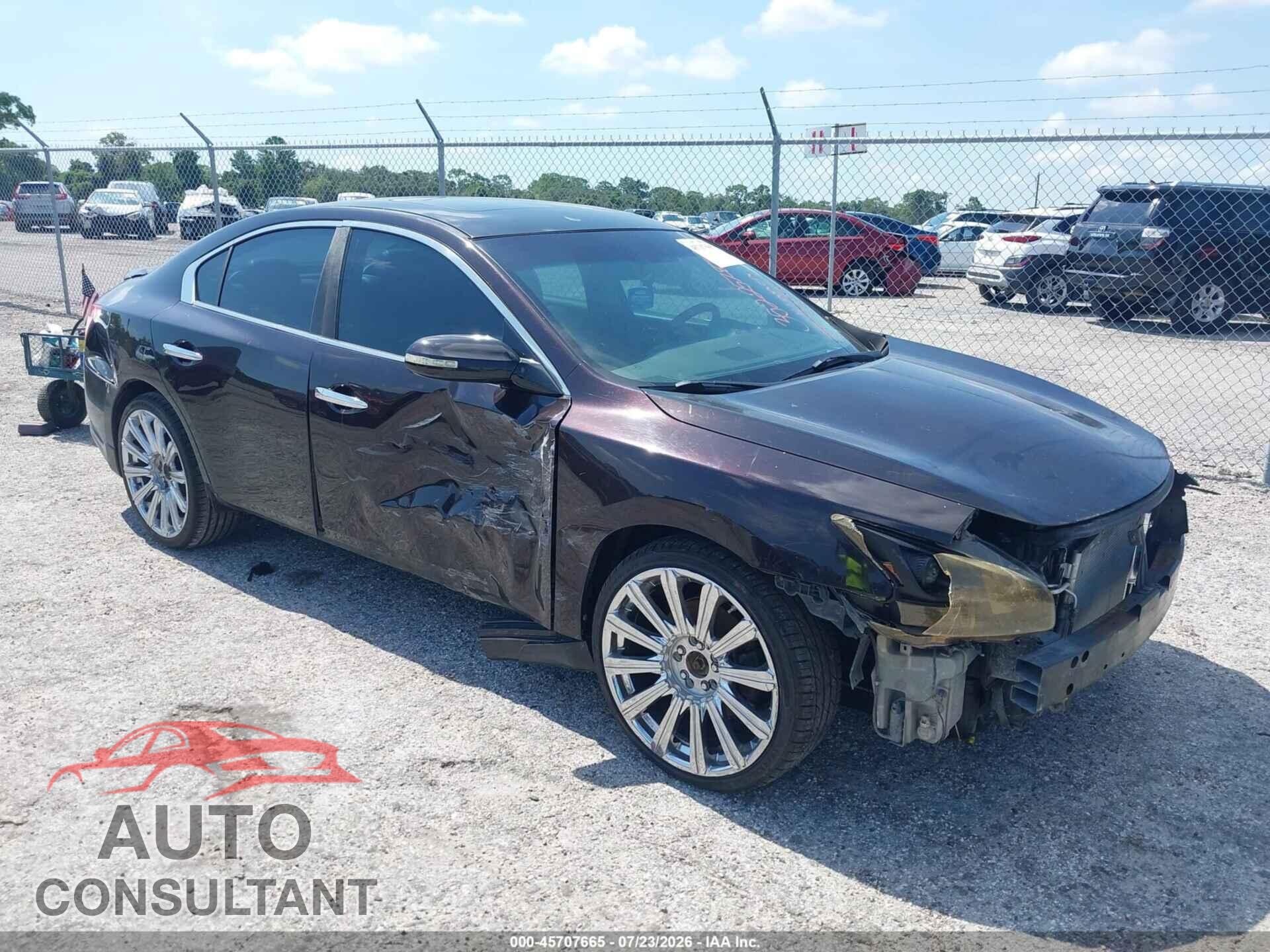 NISSAN MAXIMA 2011 - 1N4AA5AP9BC812933