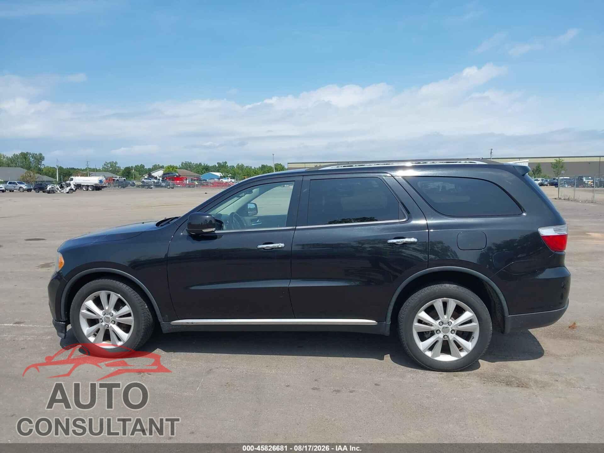 DODGE DURANGO 2013 - 1C4RDJDG5DC509580