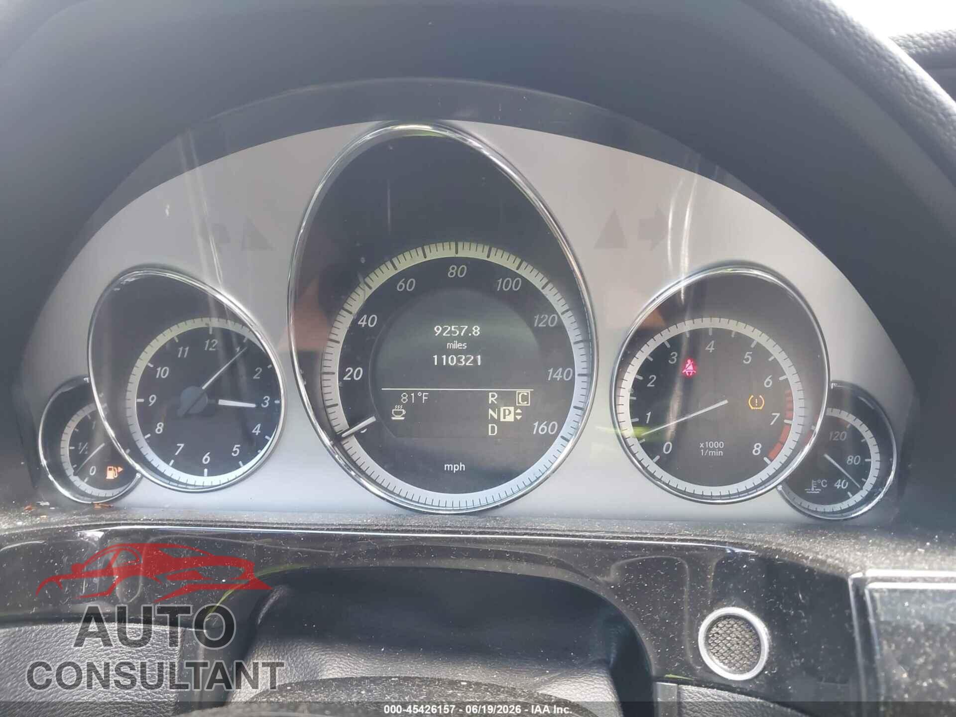 MERCEDES-BENZ E 550 2010 - WDDHF7CB2AA120536
