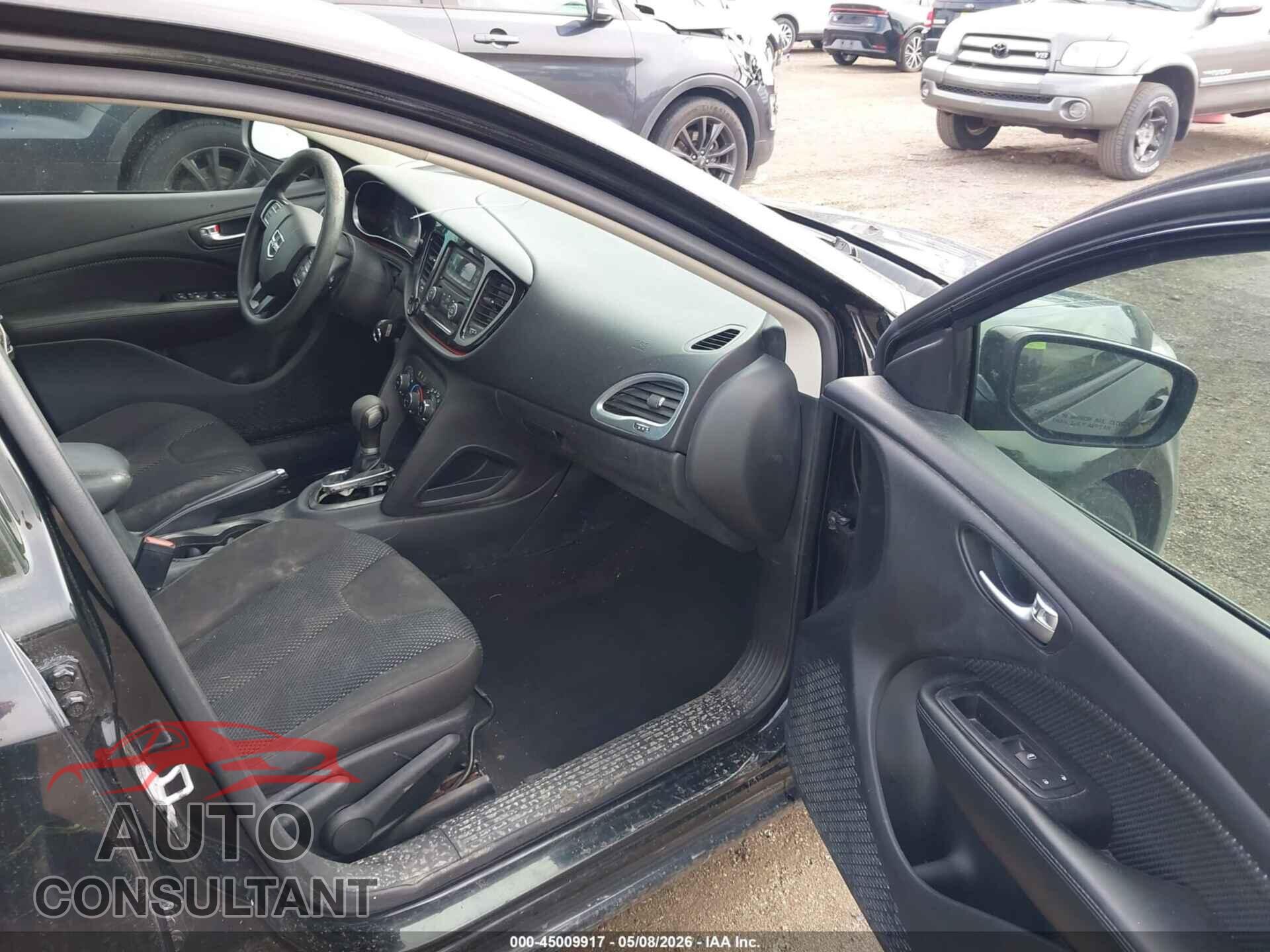 DODGE DART 2015 - 1C3CDFAA2FD404600