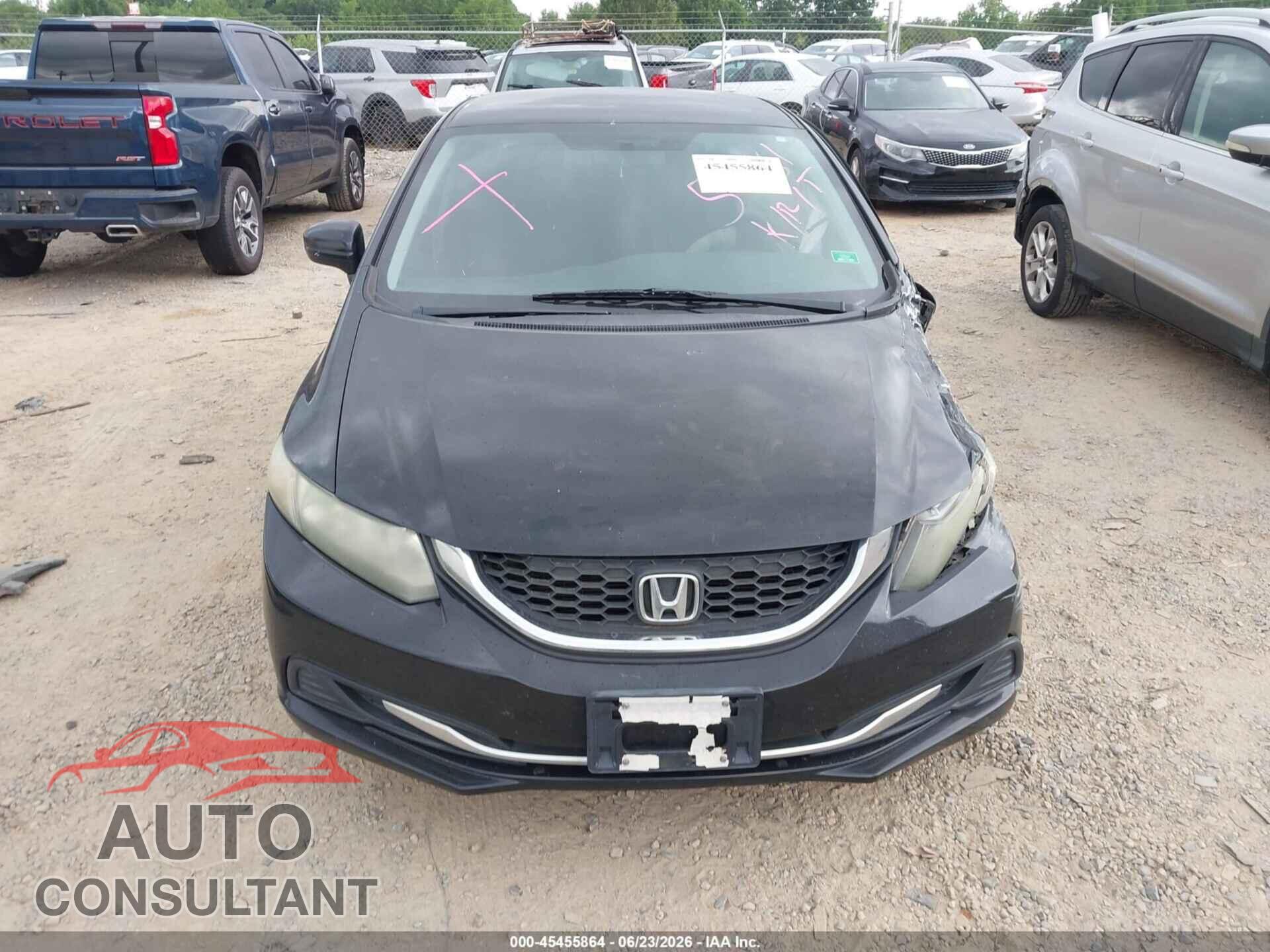 HONDA CIVIC 2014 - 19XFB2F56EE075481