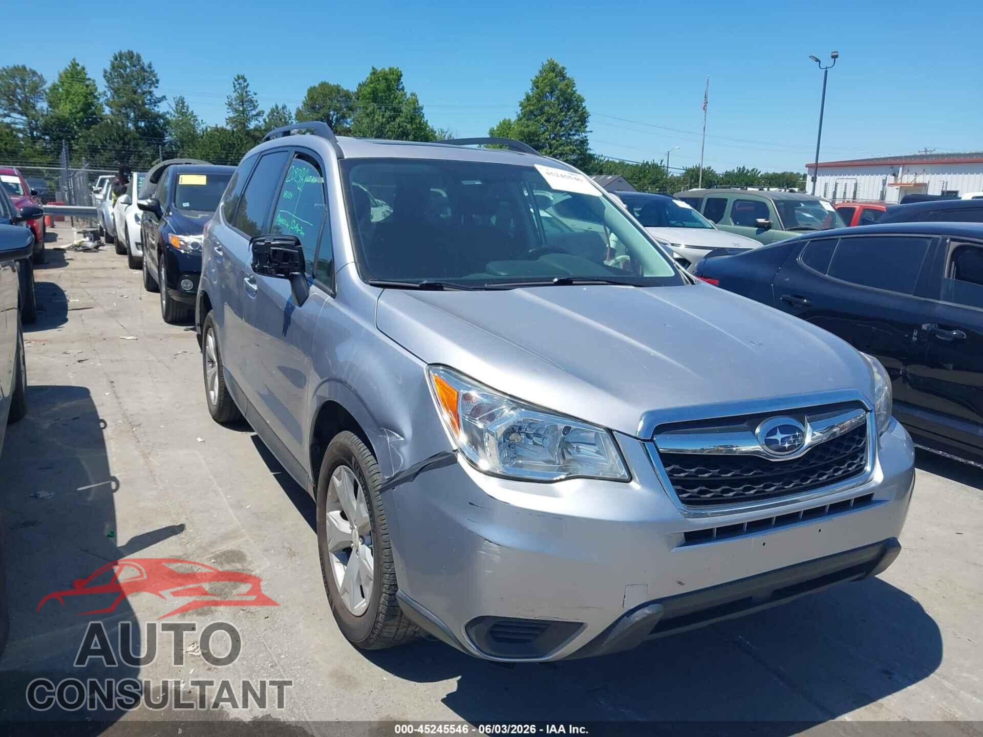 SUBARU FORESTER 2016 - JF2SJADC2GH402437