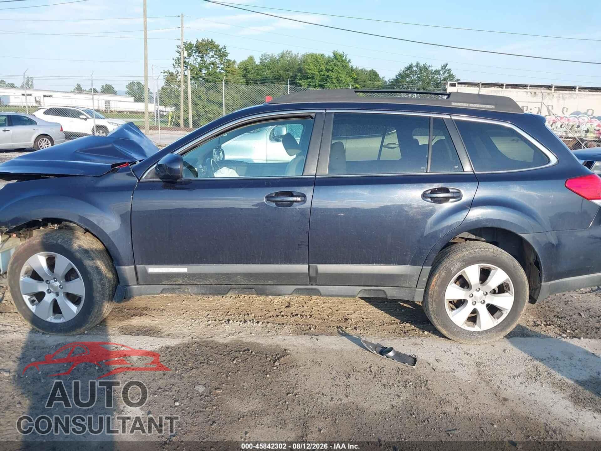 SUBARU OUTBACK 2012 - 4S4BRBCC0C3221497