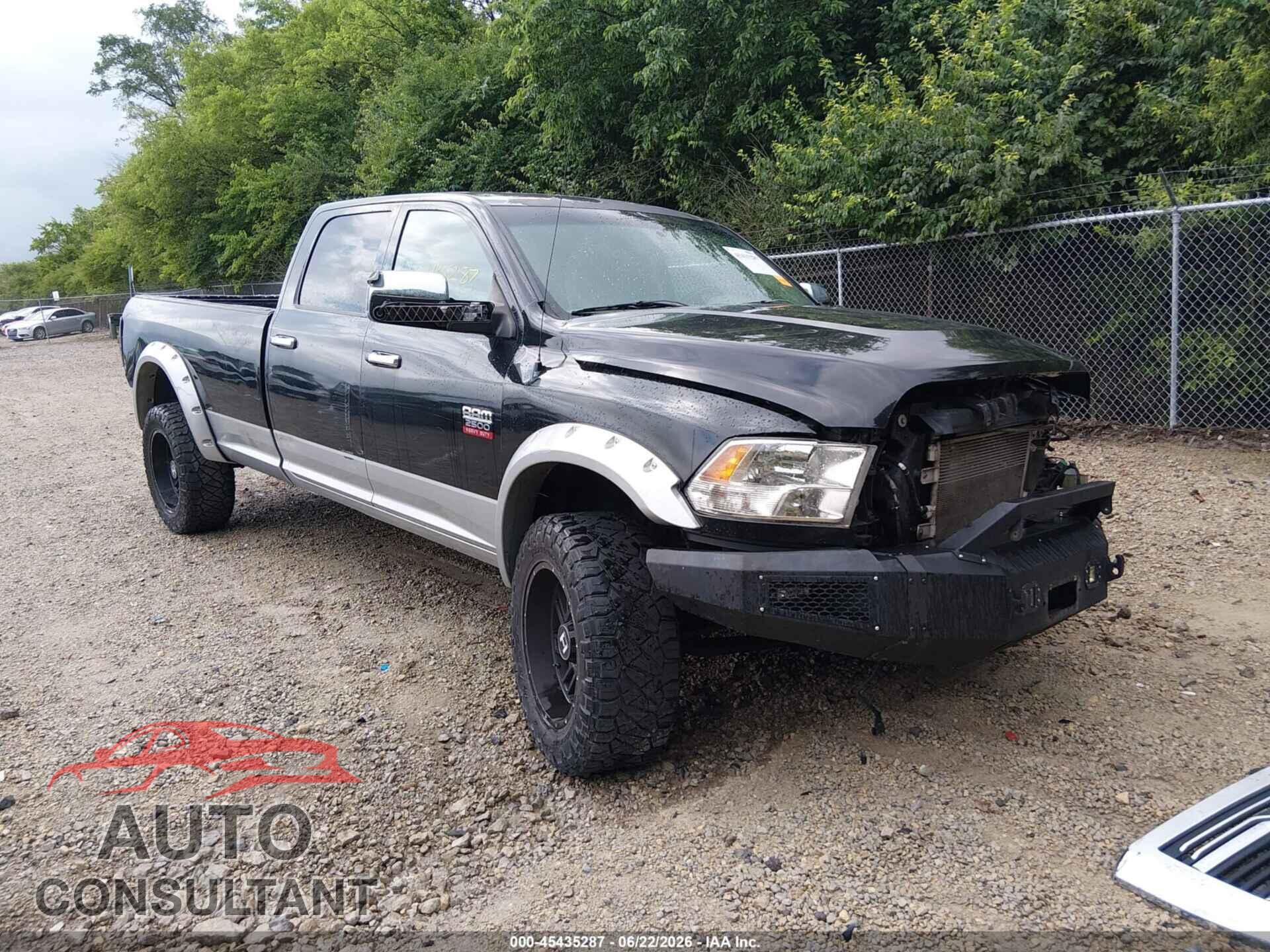 DODGE RAM 2500 2010 - 3D7UT2CL6AG106854