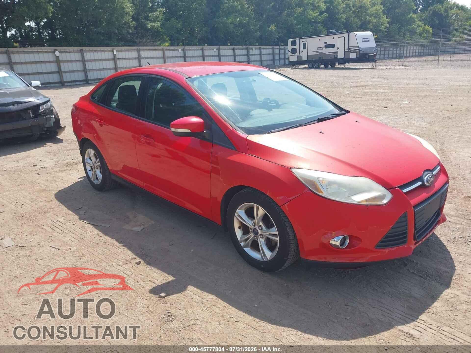 FORD FOCUS 2014 - 1FADP3F23EL163437