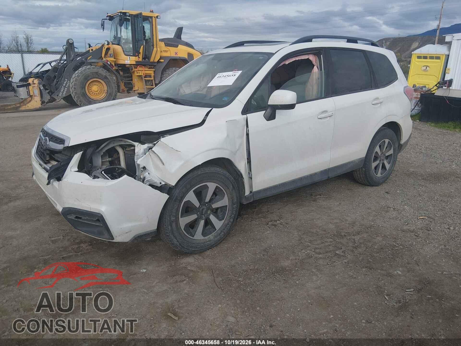 SUBARU FORESTER 2018 - JF2SJAEC4JH413669