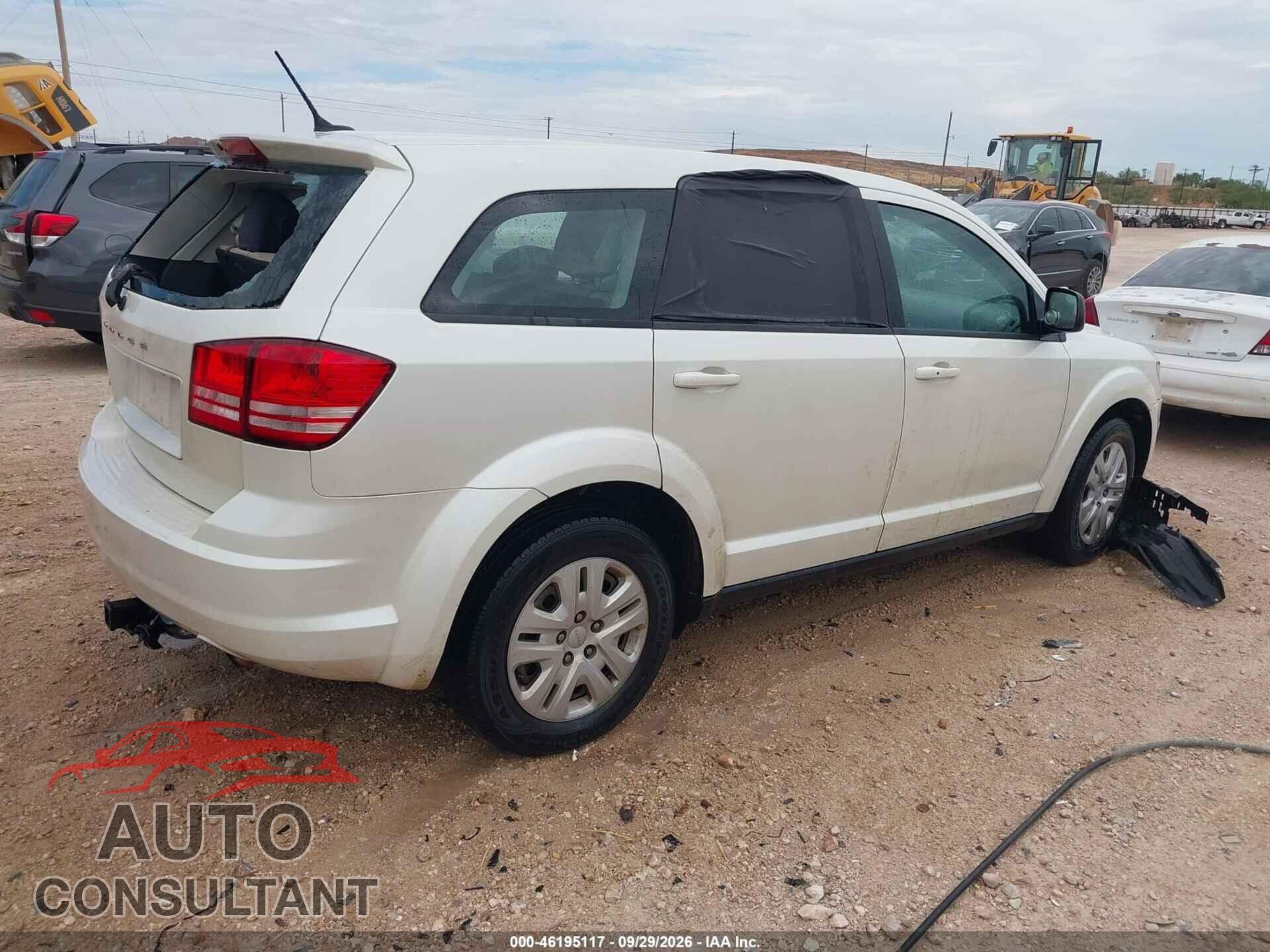 DODGE JOURNEY 2015 - 3C4PDCAB6FT553333