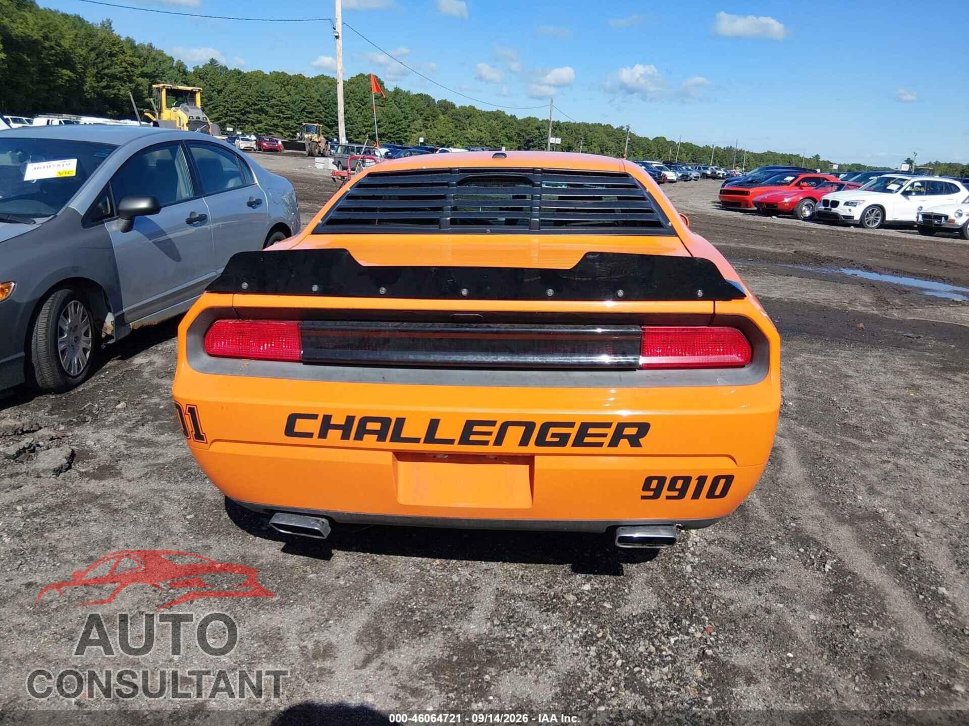 DODGE CHALLENGER 2012 - 2C3CDYBTXCH149916