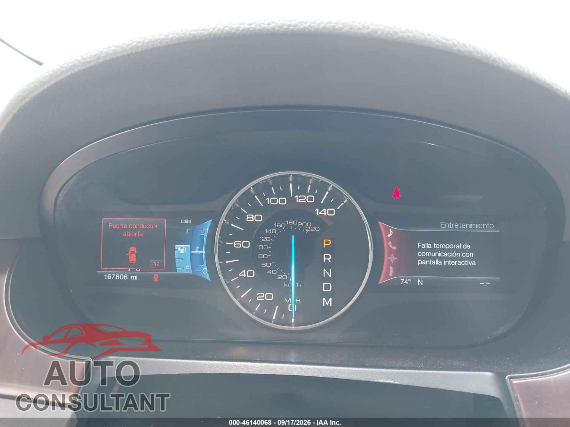 FORD EDGE 2012 - 2FMDK4KC5CBA09575