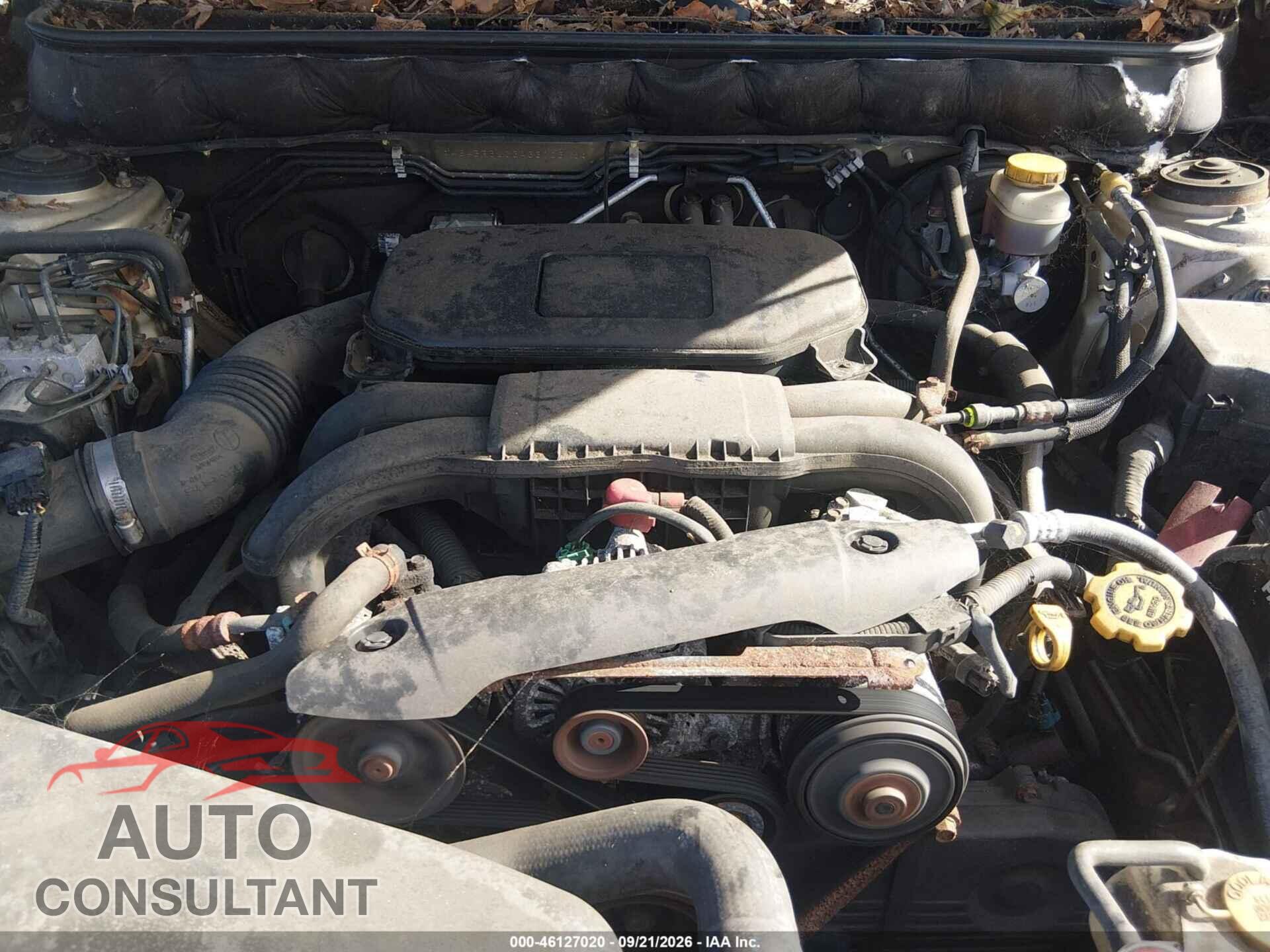 SUBARU OUTBACK 2010 - 4S4BRBLC3A3310316