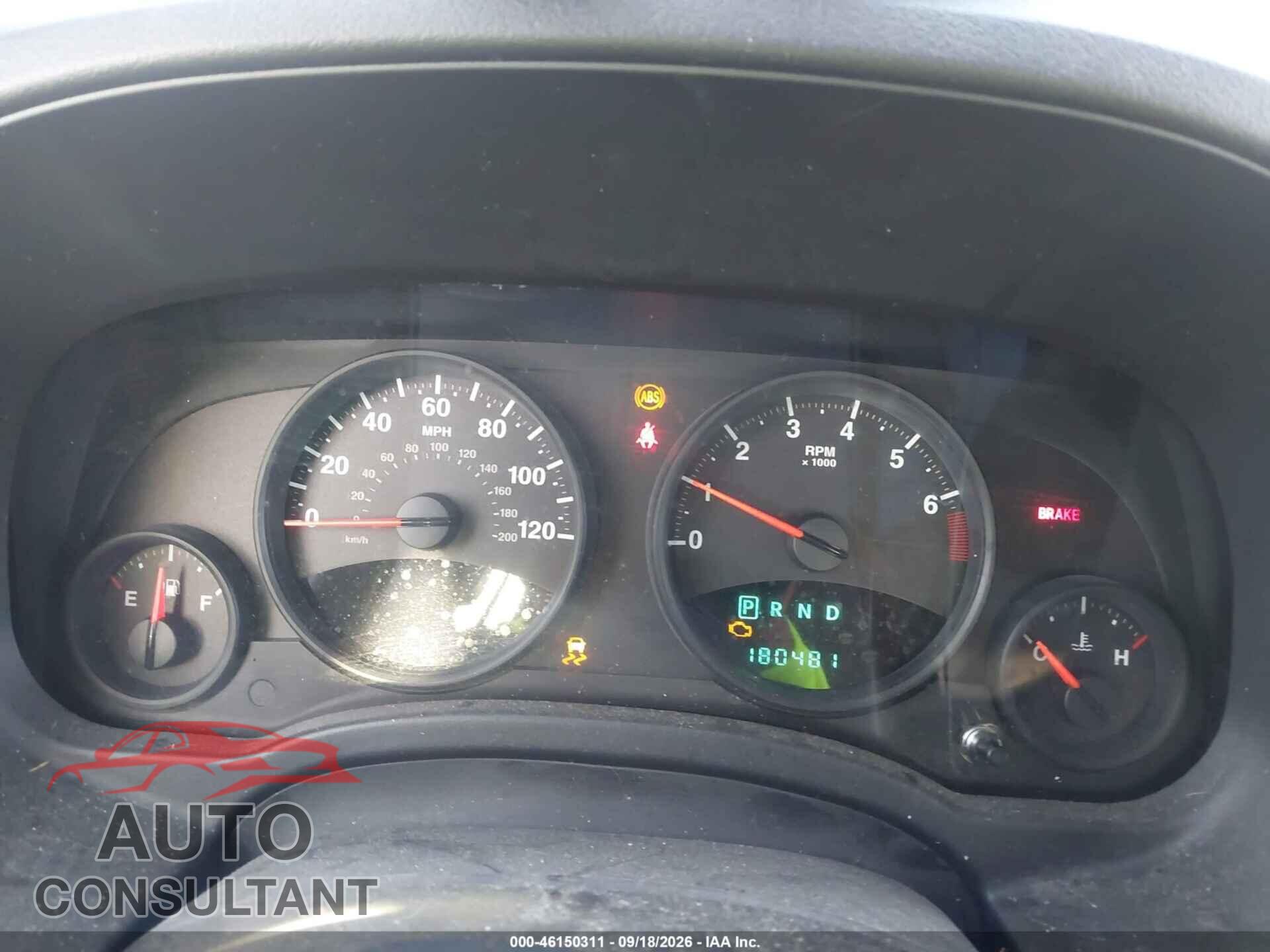 JEEP COMPASS 2011 - 1J4NT1FB9BD286836