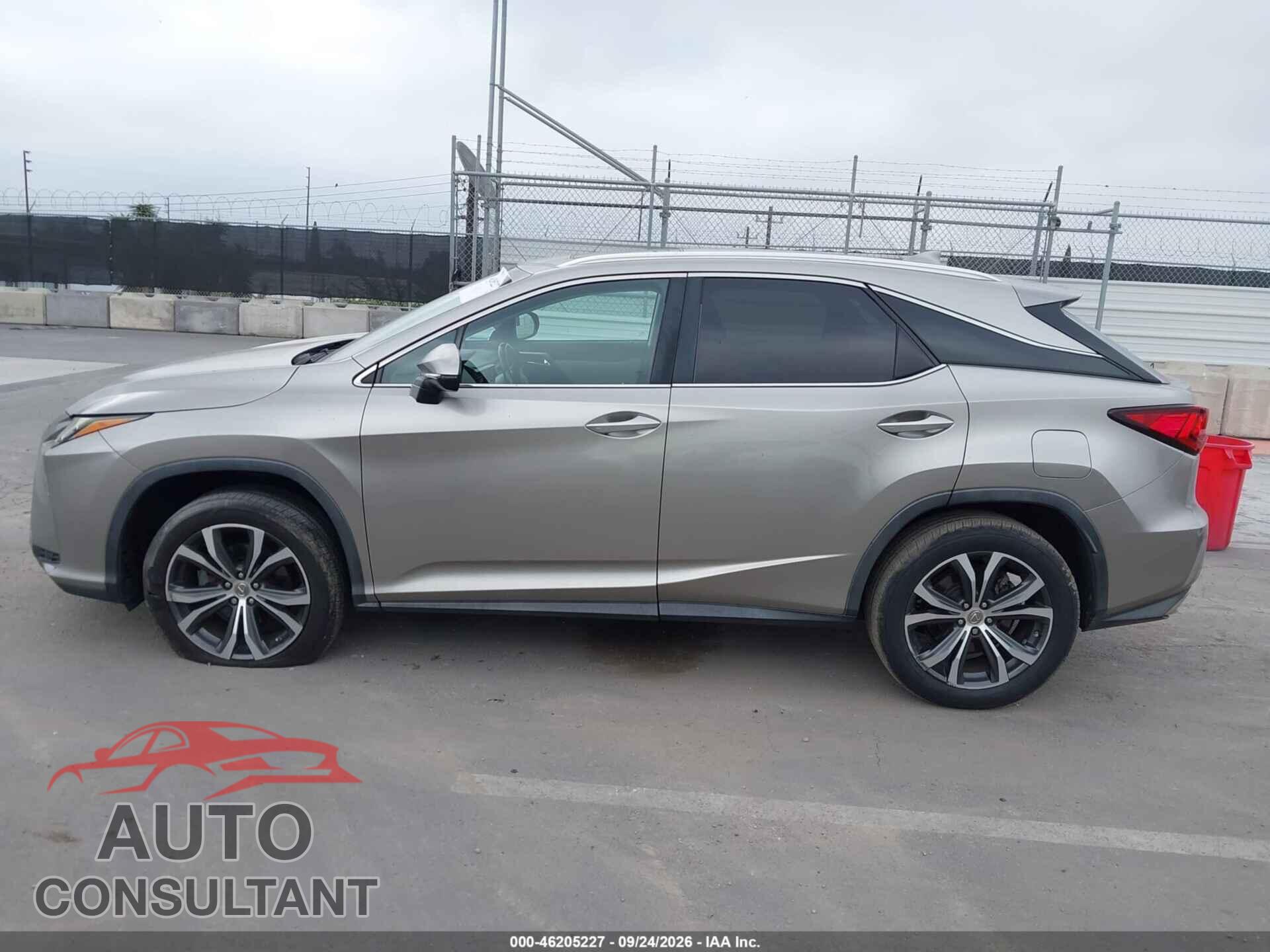 LEXUS RX 350 2017 - 2T2ZZMCA2HC042000