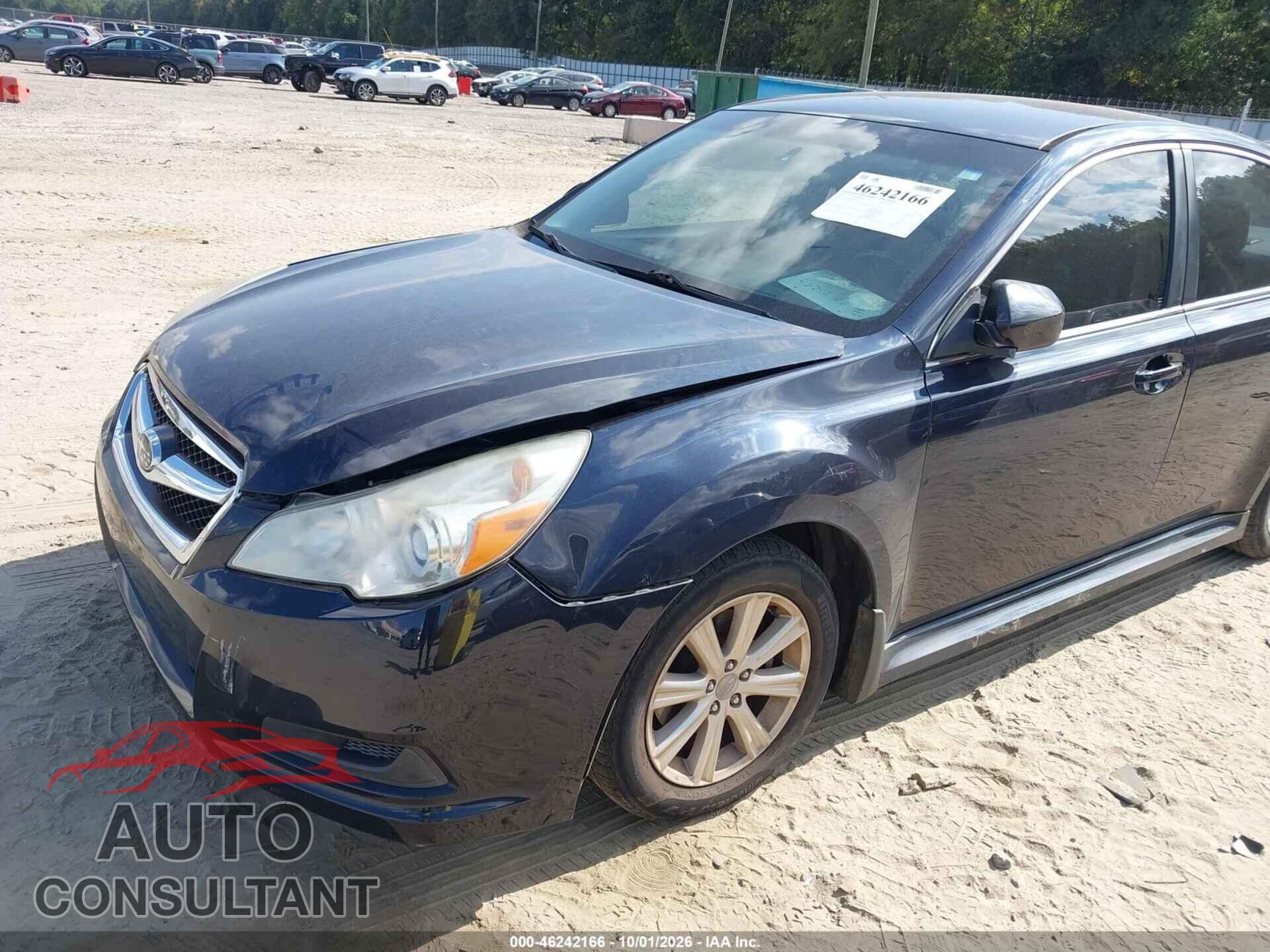 SUBARU LEGACY 2012 - 4S3BMAC65C1032511