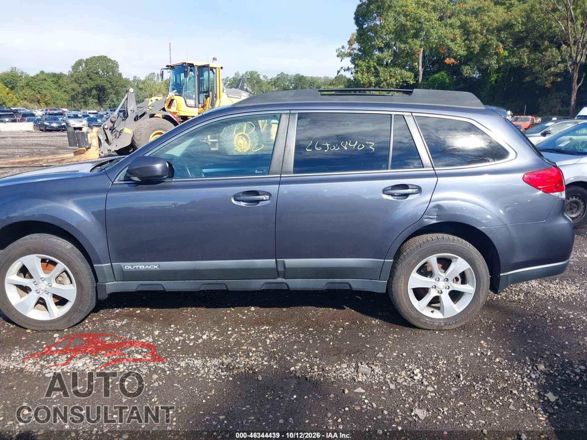 SUBARU OUTBACK 2014 - 4S4BRBCC4E3218220
