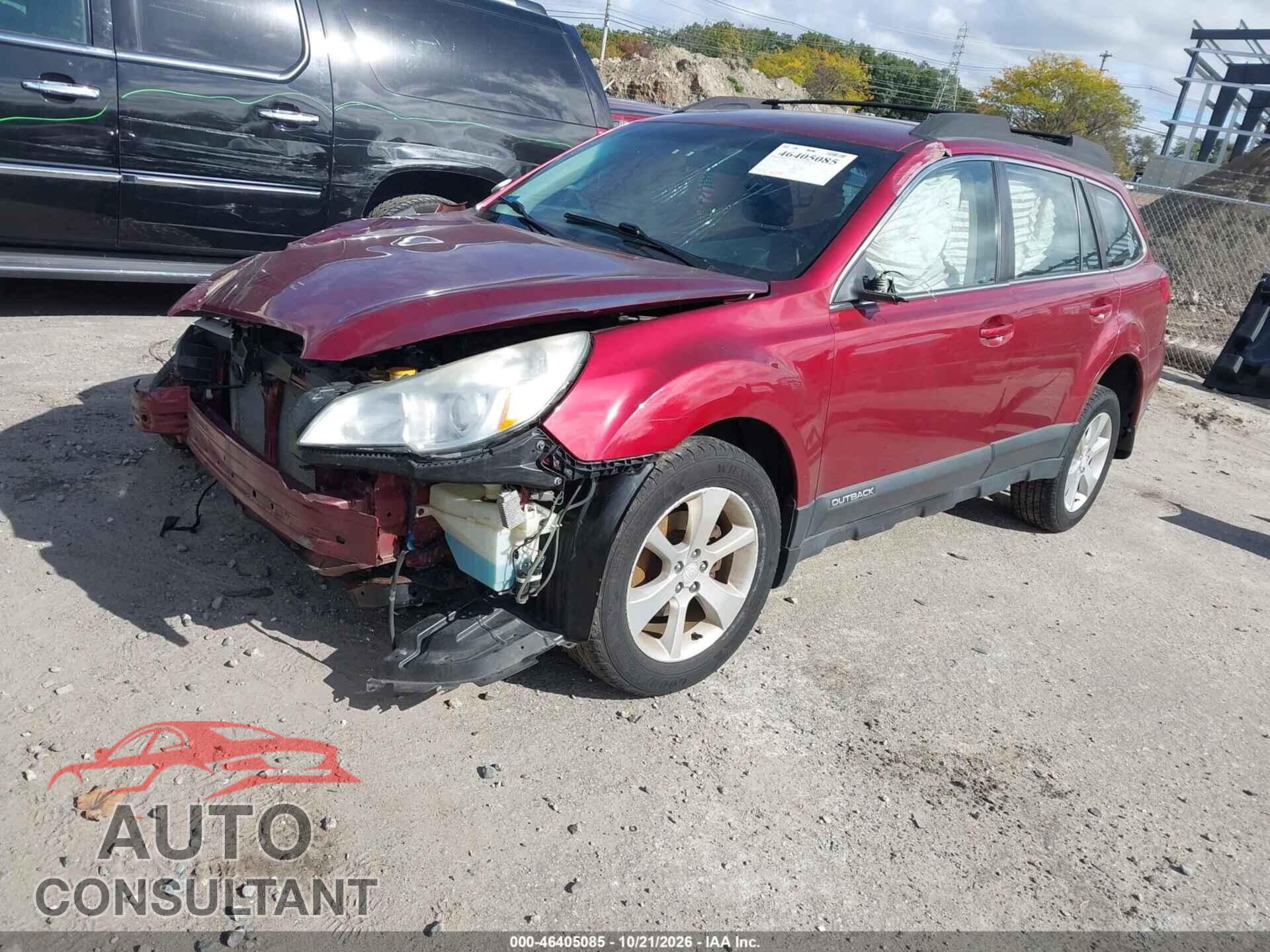 SUBARU OUTBACK 2014 - 4S4BRBAC4E3310091