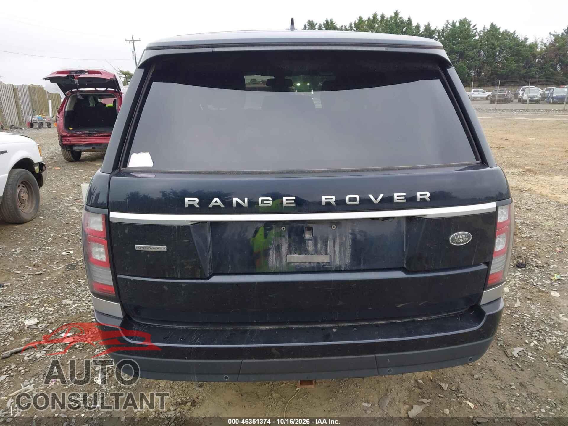 LAND ROVER RANGE ROVER 2016 - SALGS2EF8GA257003