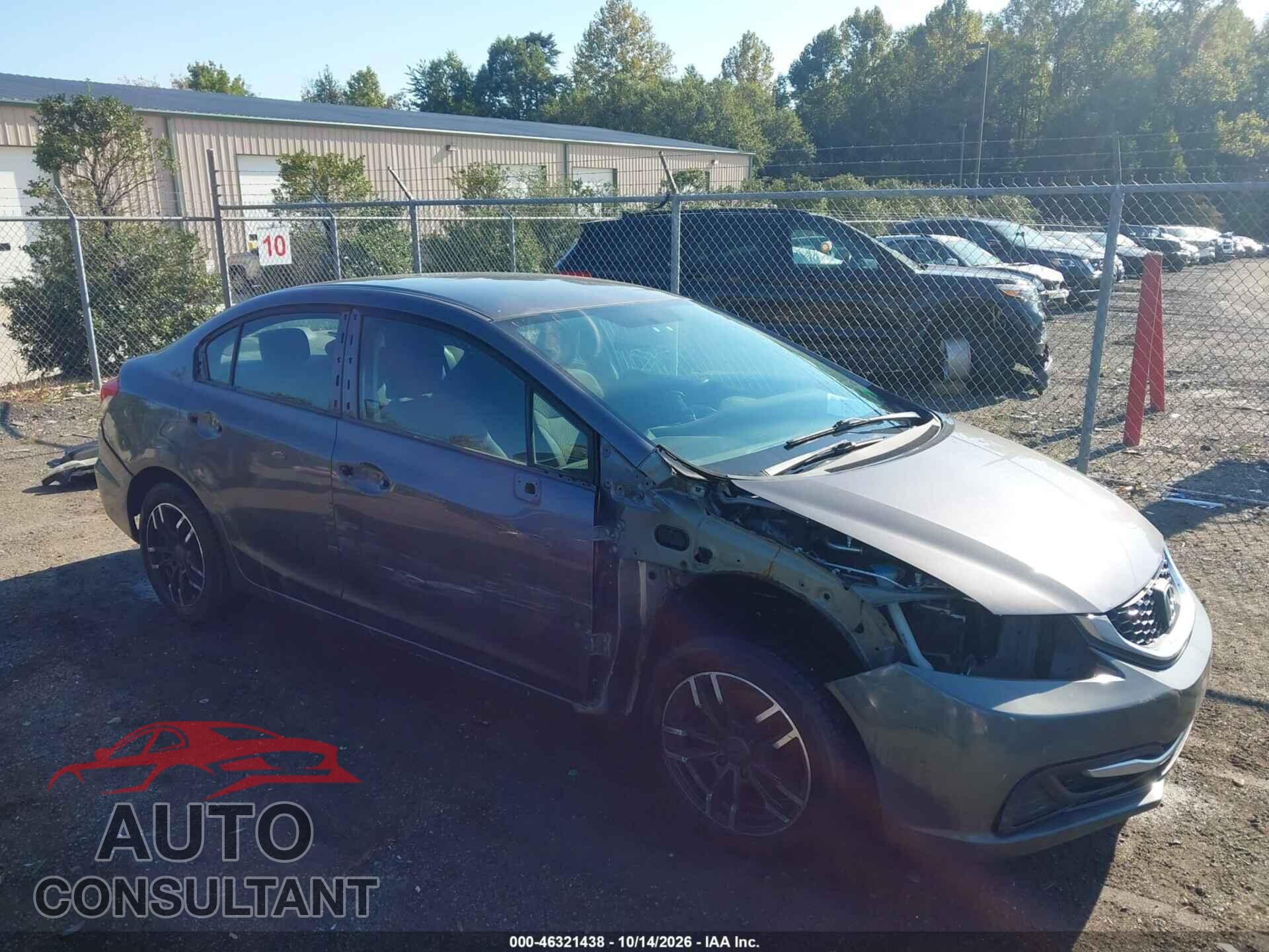HONDA CIVIC 2014 - 19XFB2F57EE012759
