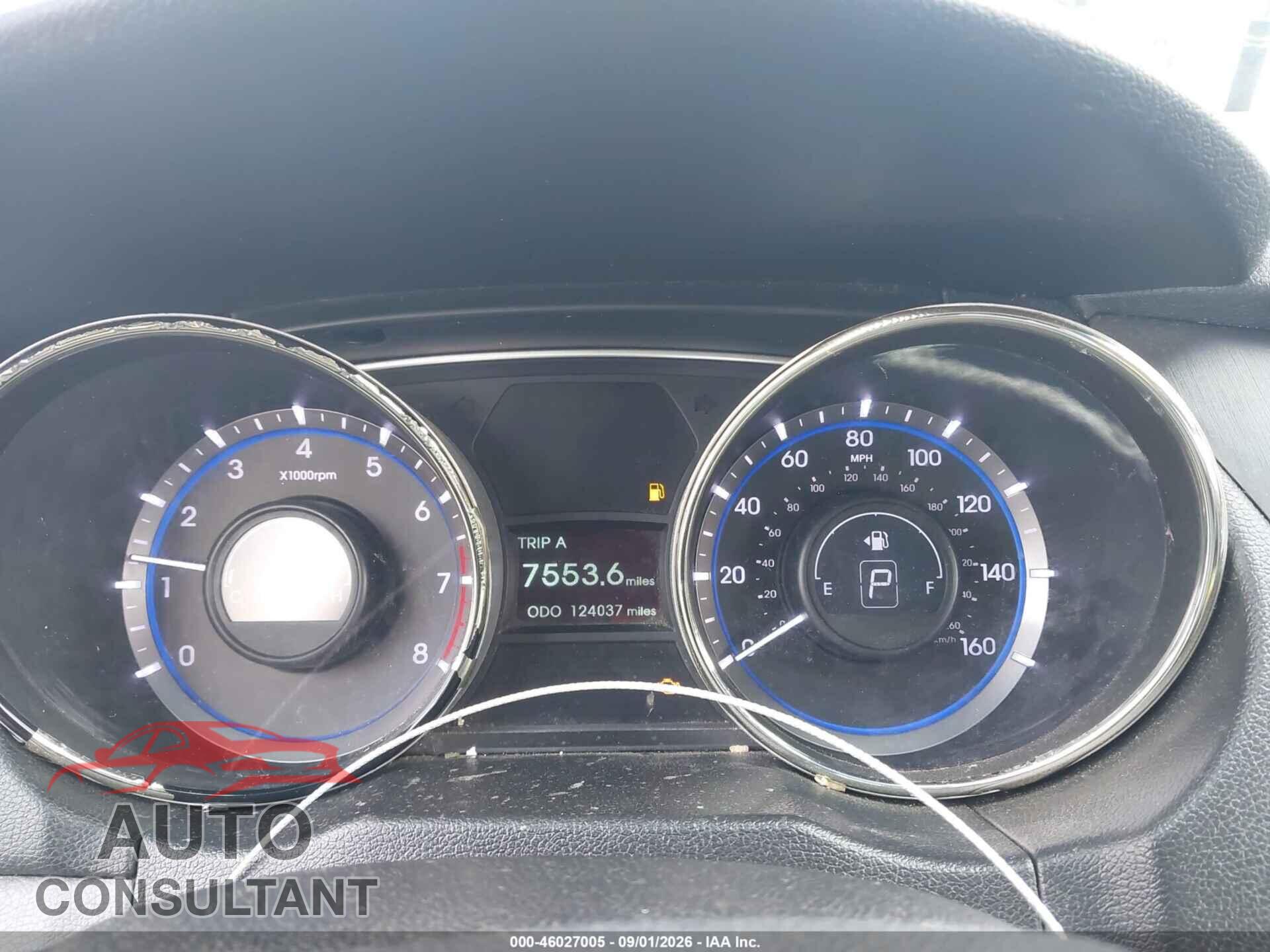 HYUNDAI SONATA 2013 - 5NPEB4AC6DH742279