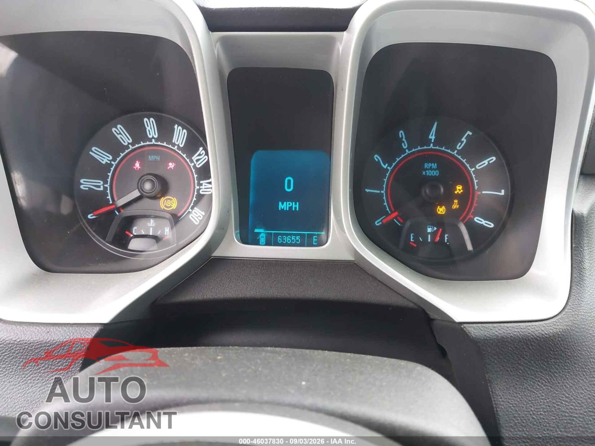 CHEVROLET CAMARO 2011 - 2G1FE1ED8B9182013