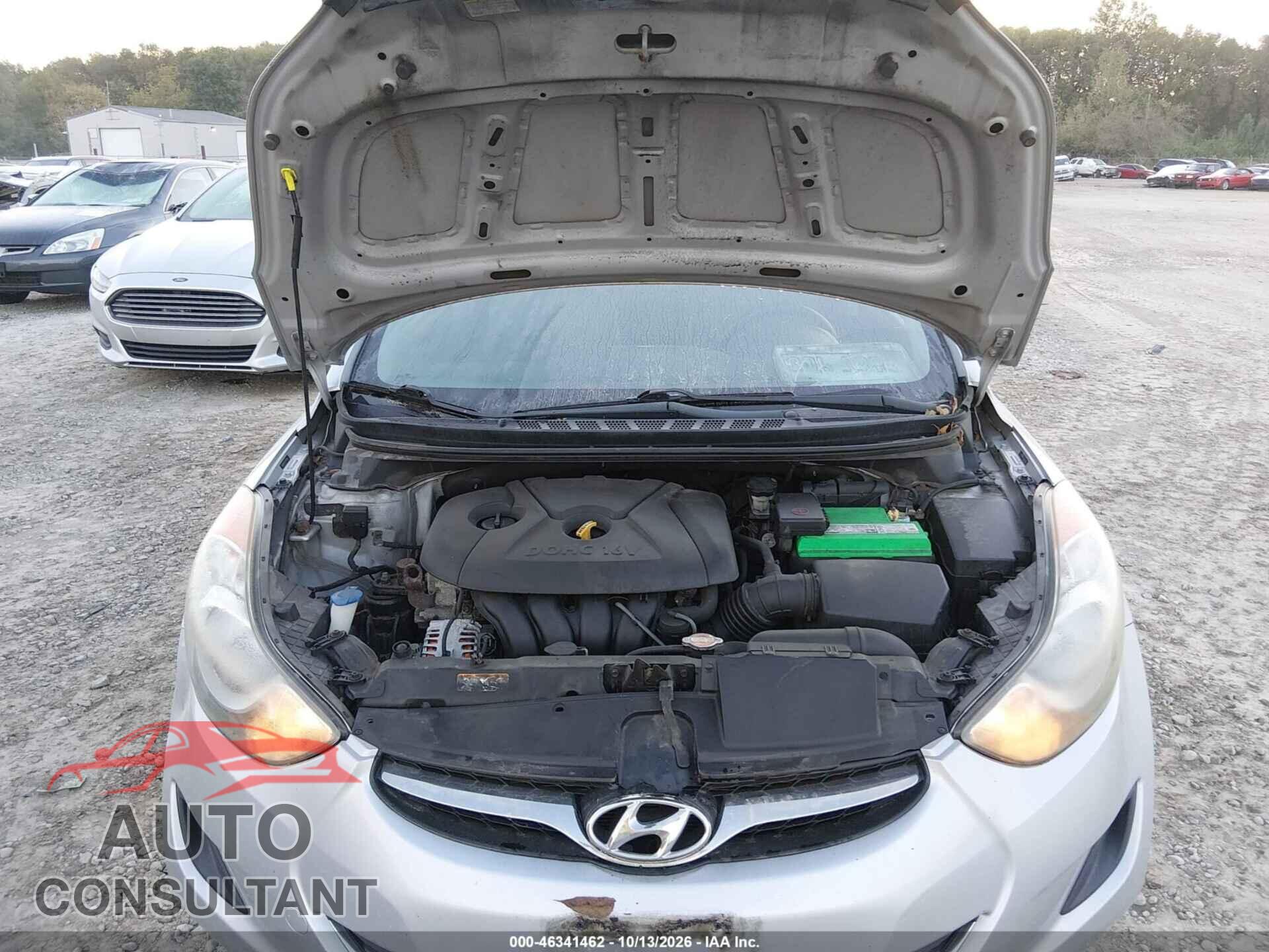 HYUNDAI ELANTRA 2012 - 5NPDH4AE0CH063876