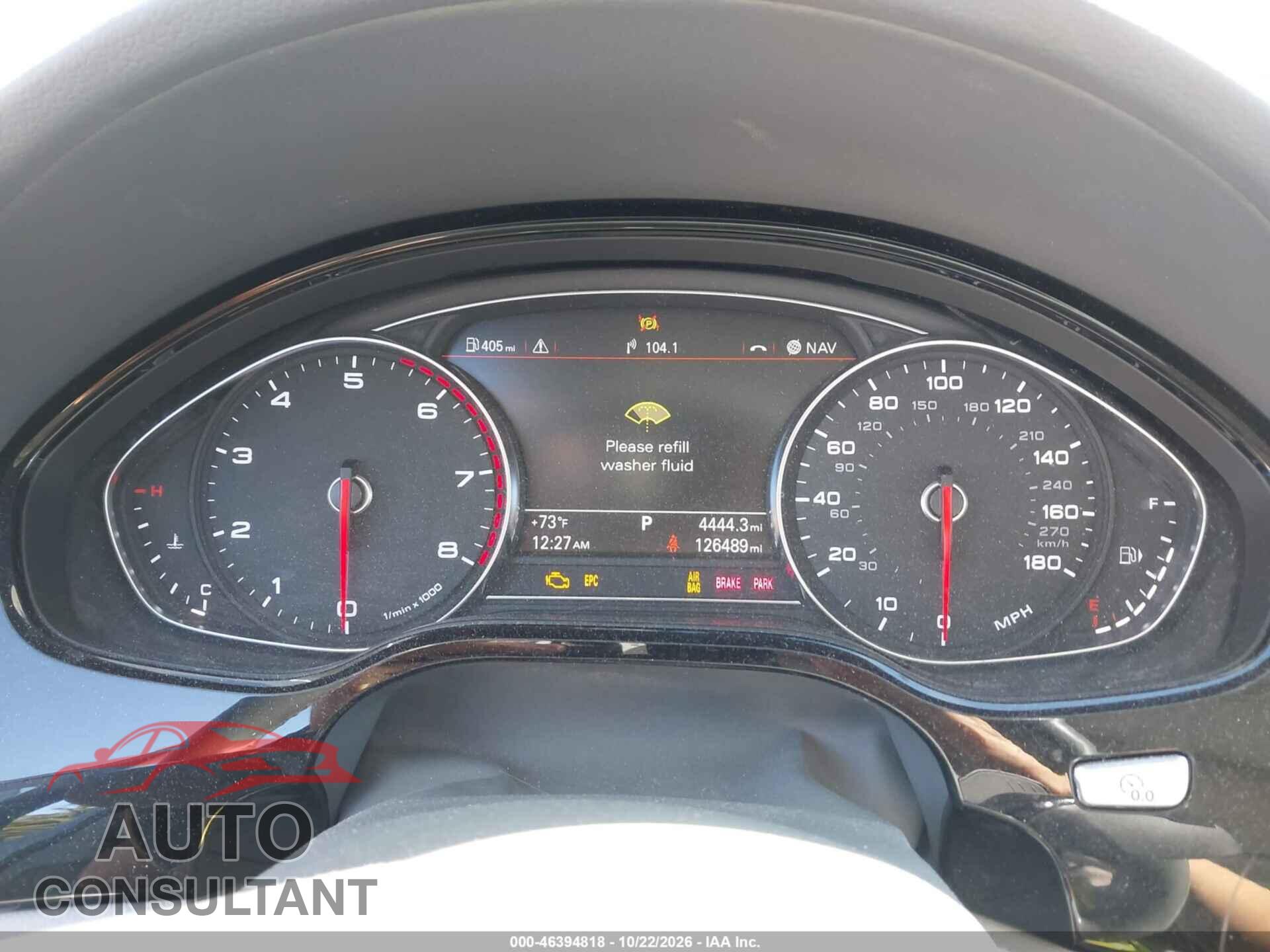 AUDI A8 L 2013 - WAUR2AFD9DN026975