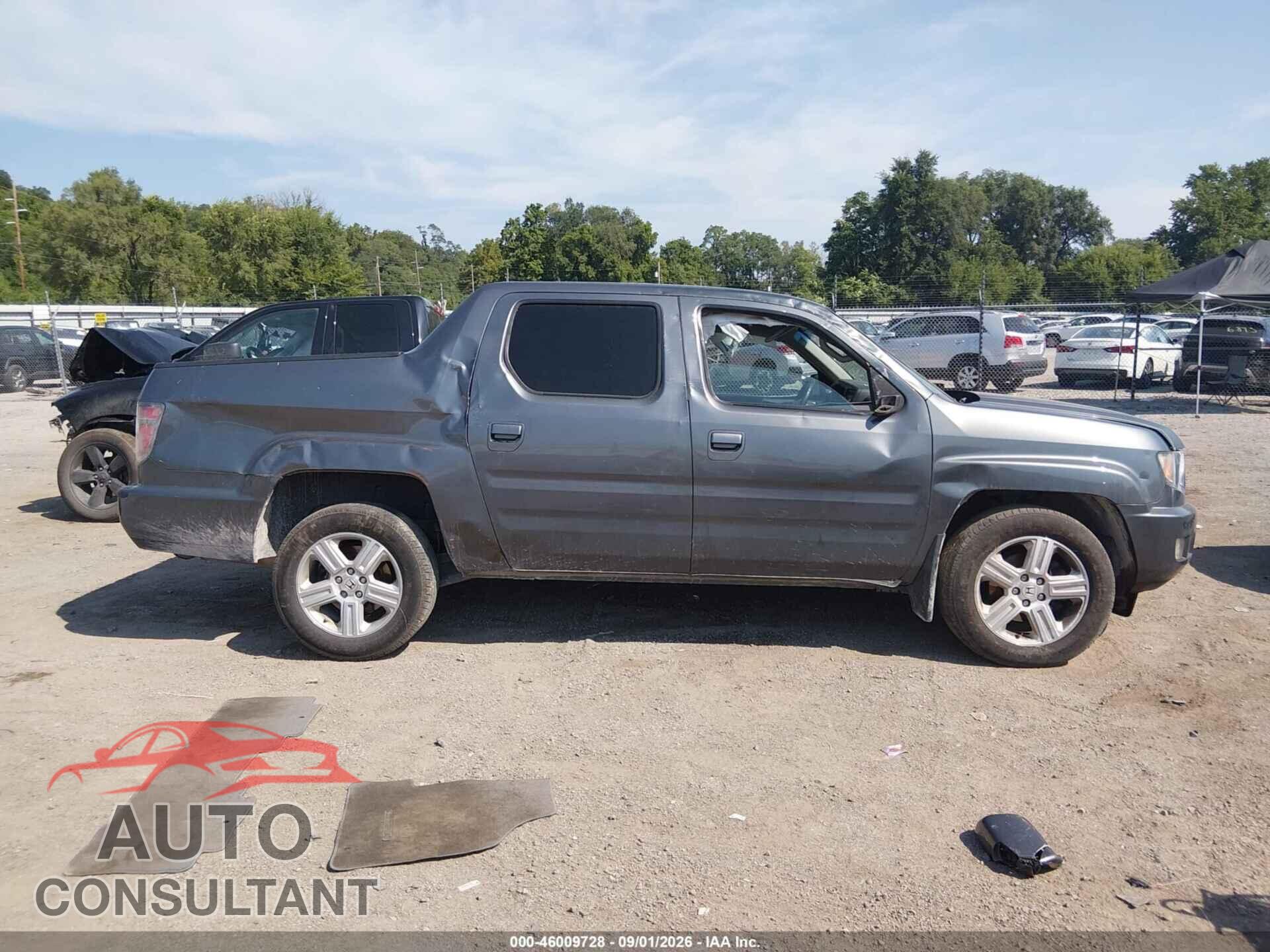 HONDA RIDGELINE 2012 - 5FPYK1F53CB456660