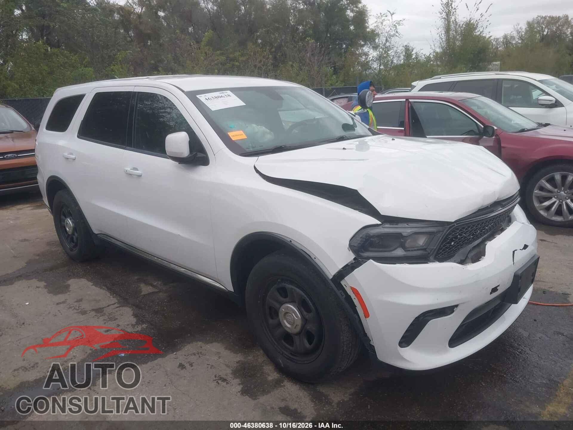 DODGE DURANGO 2021 - 1C4RDJFG0MC662932