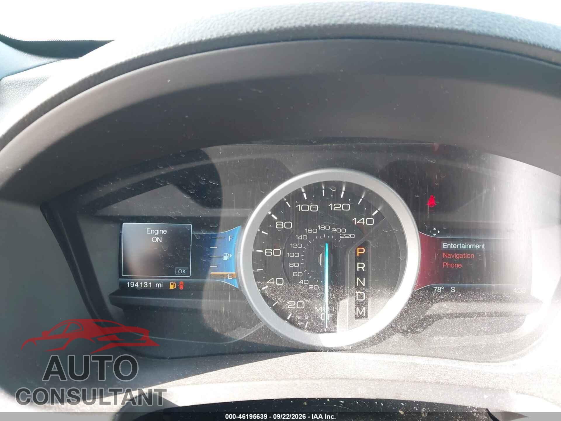 FORD EXPLORER 2014 - 1FM5K7D83EGB79136