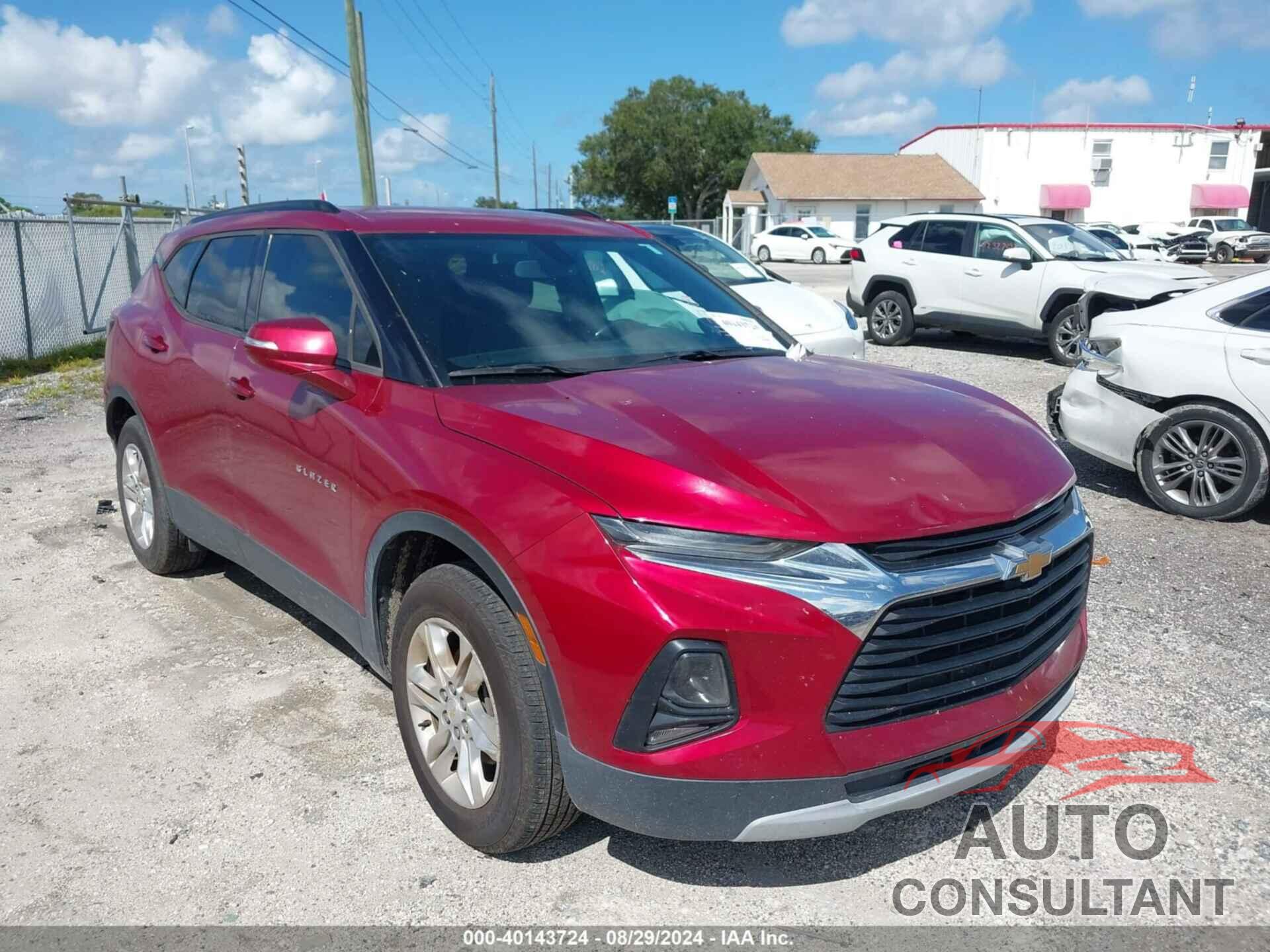 CHEVROLET BLAZER 2020 - 3GNKBCR40LS650087