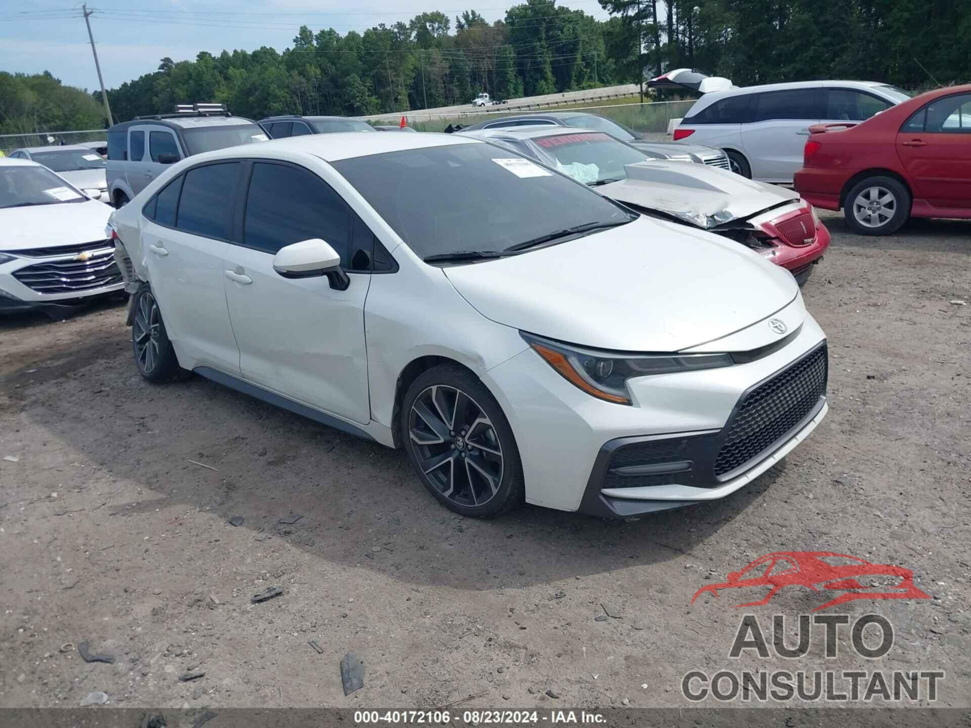 TOYOTA COROLLA 2020 - JTDS4RCE8LJ038714