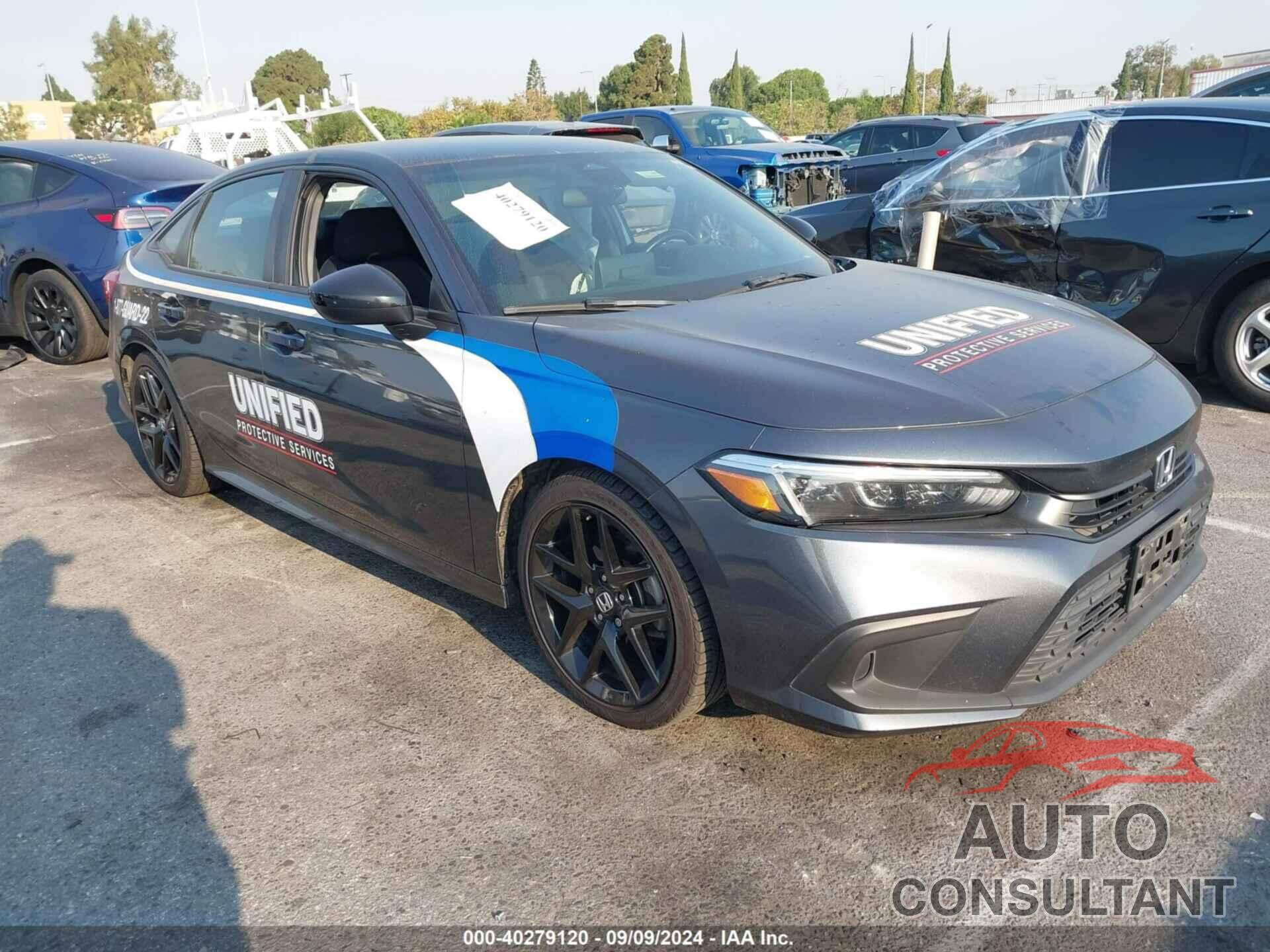HONDA CIVIC 2022 - 2HGFE2F56NH546509