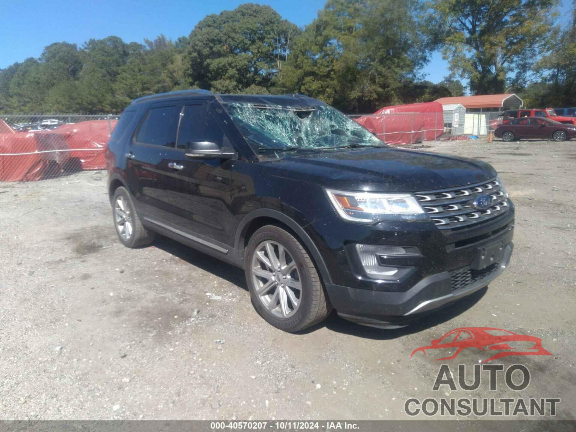 FORD EXPLORER 2017 - 1FM5K7F80HGC93323