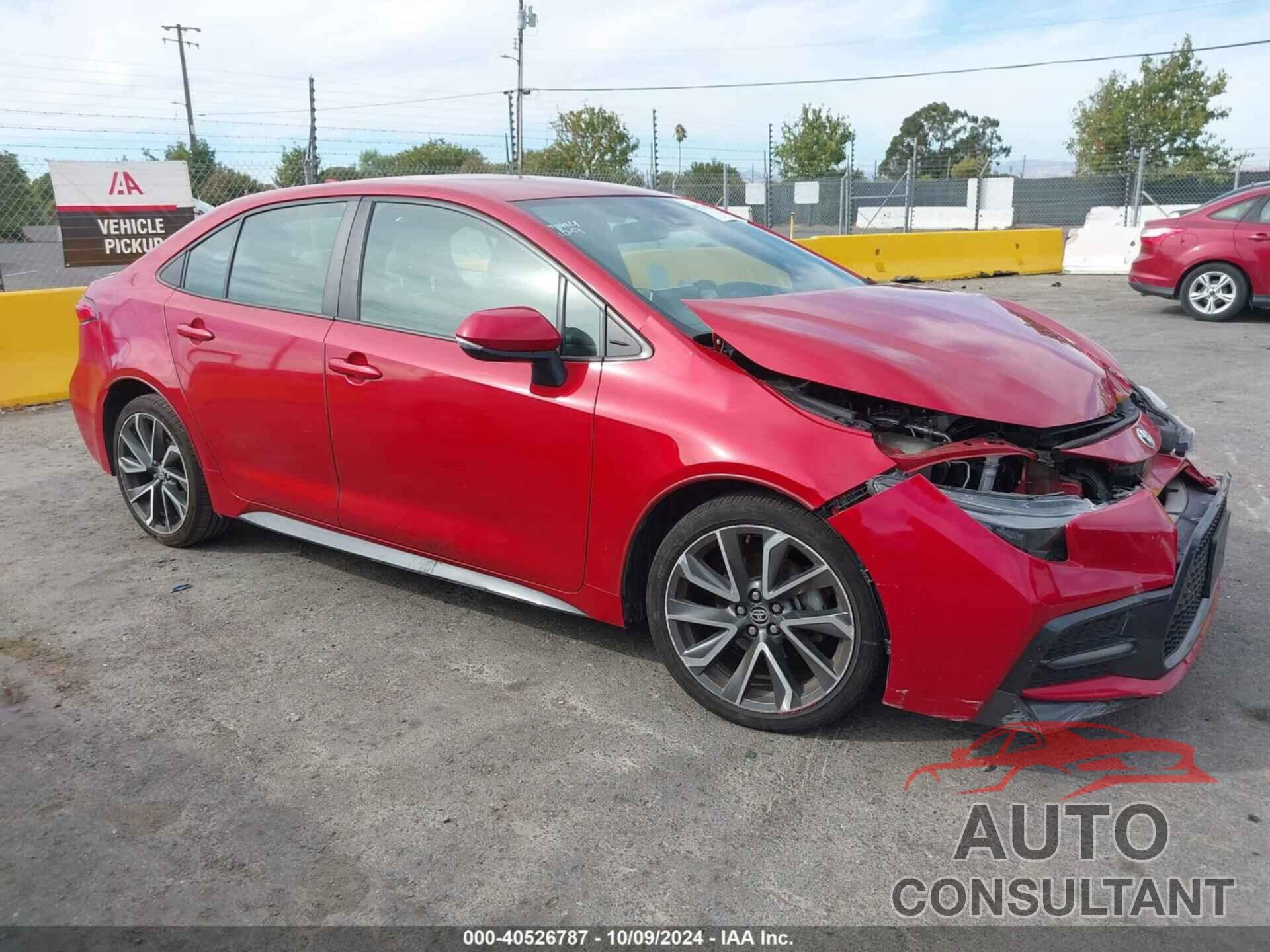 TOYOTA COROLLA 2020 - 5YFS4RCE9LP022789