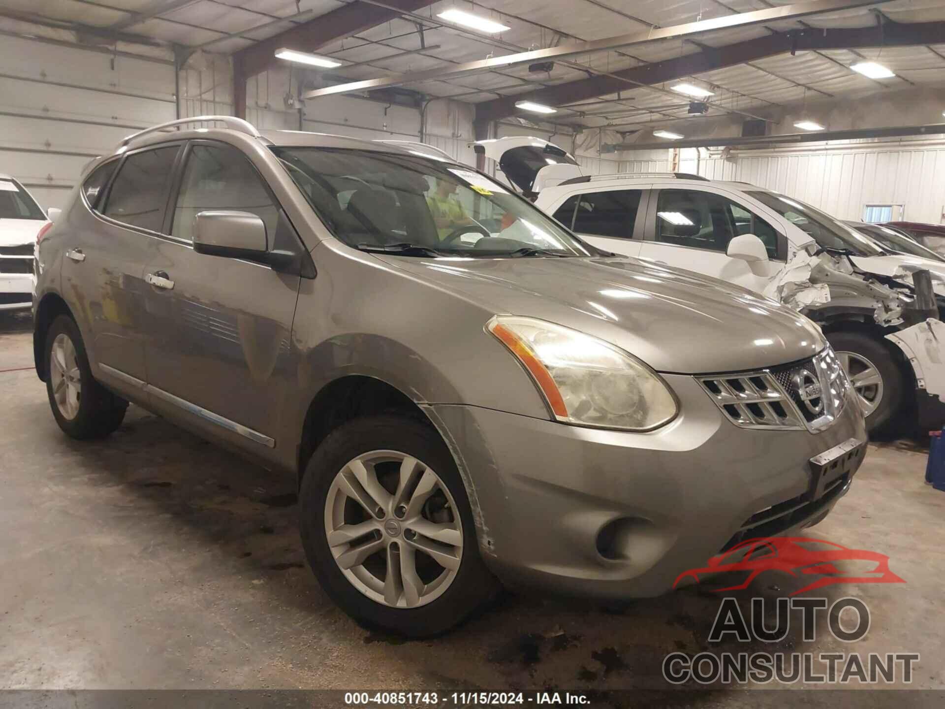 NISSAN ROGUE 2012 - JN8AS5MV9CW370855