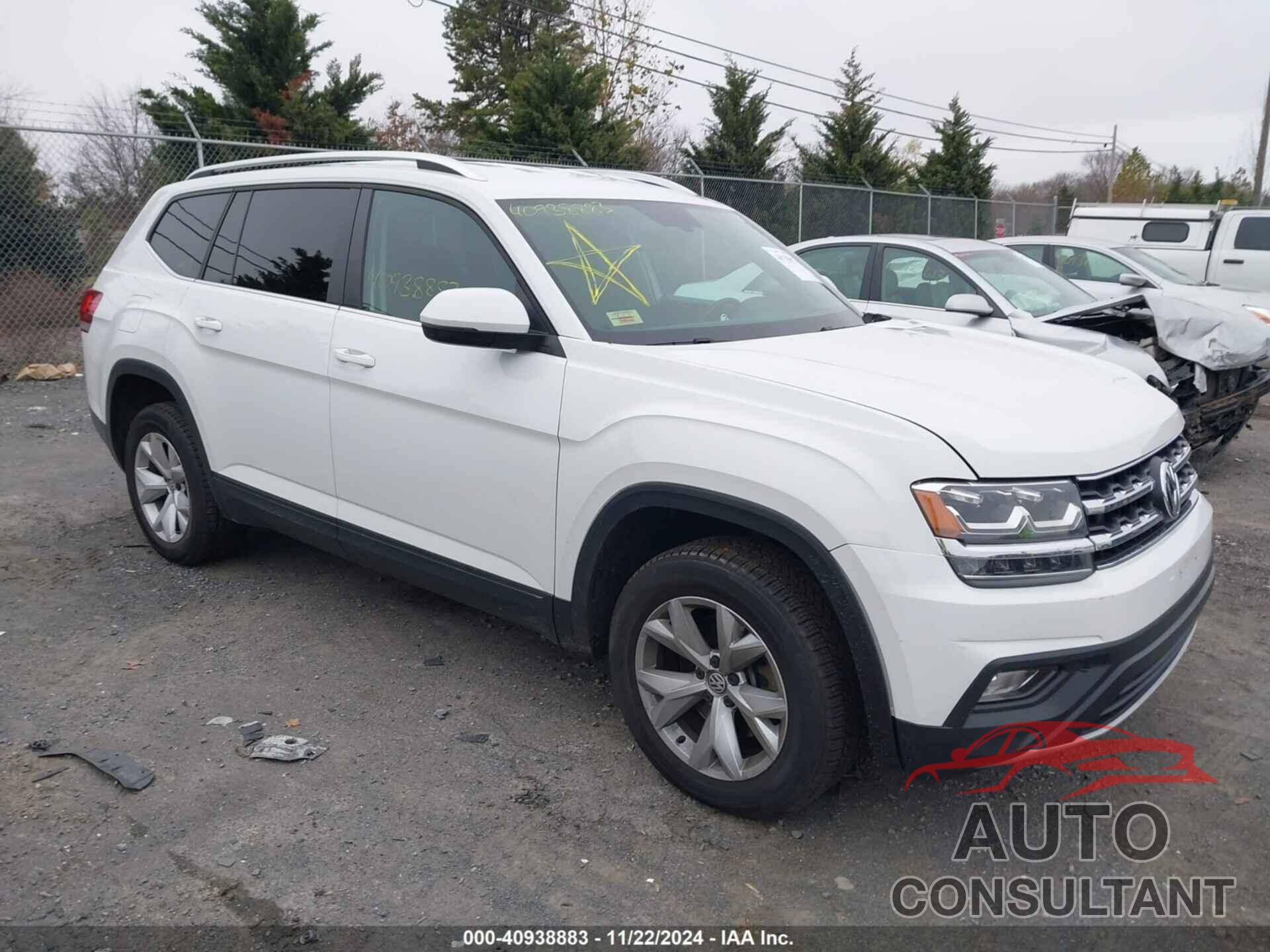 VOLKSWAGEN ATLAS 2018 - 1V2CR2CA5JC505047