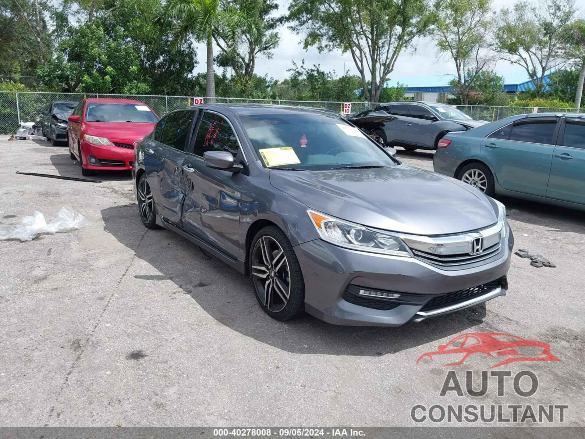 HONDA ACCORD 2017 - 1HGCR2F50HA209019