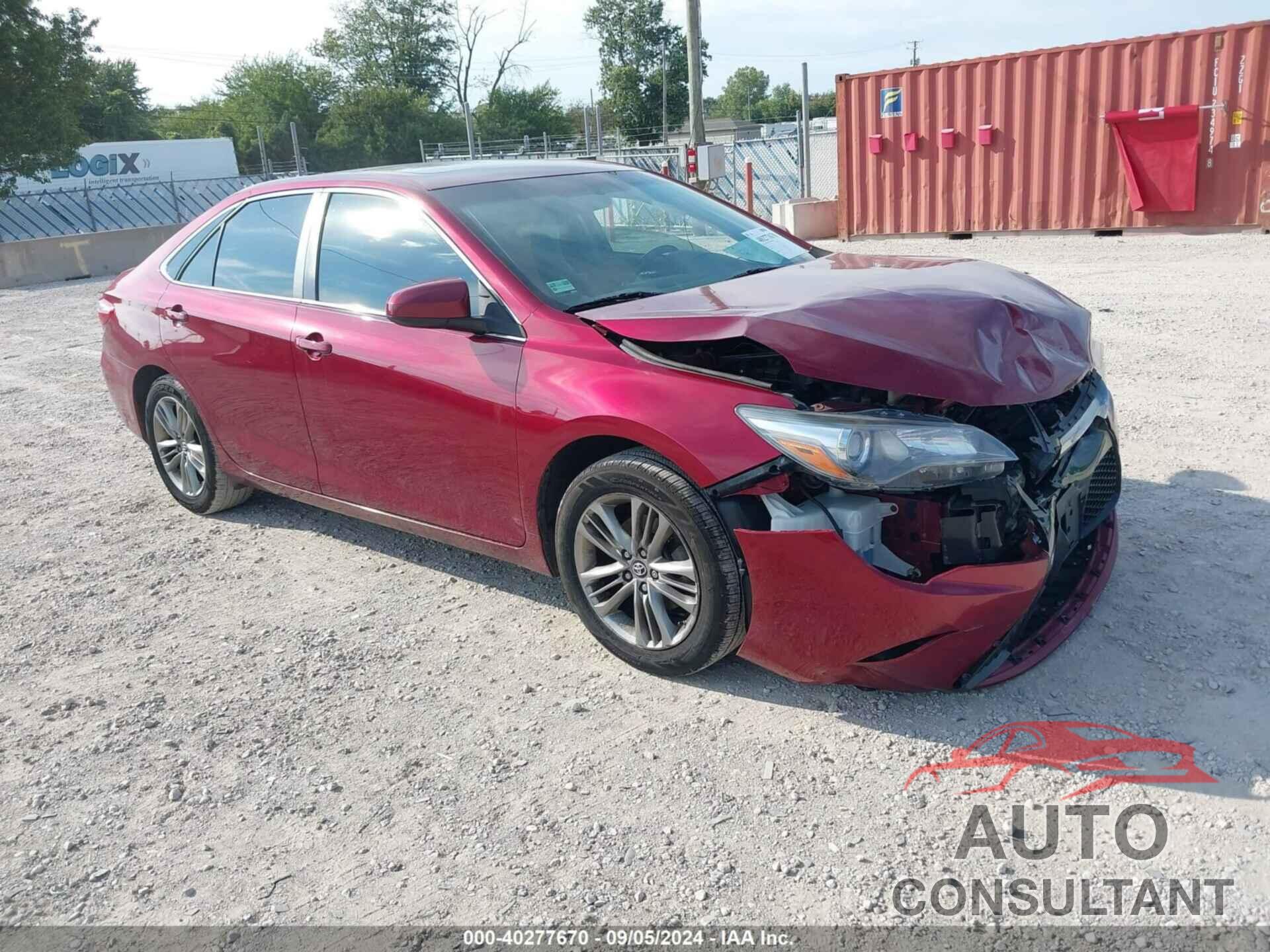 TOYOTA CAMRY 2017 - 4T1BF1FK1HU755583