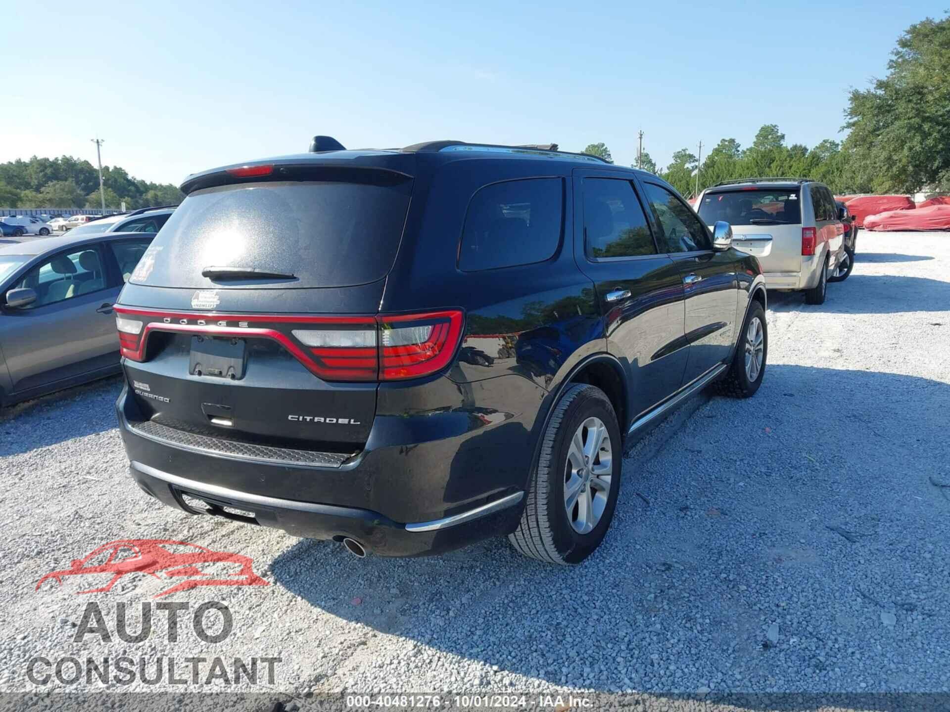 DODGE DURANGO 2017 - 1C4RDHEG2HC636445