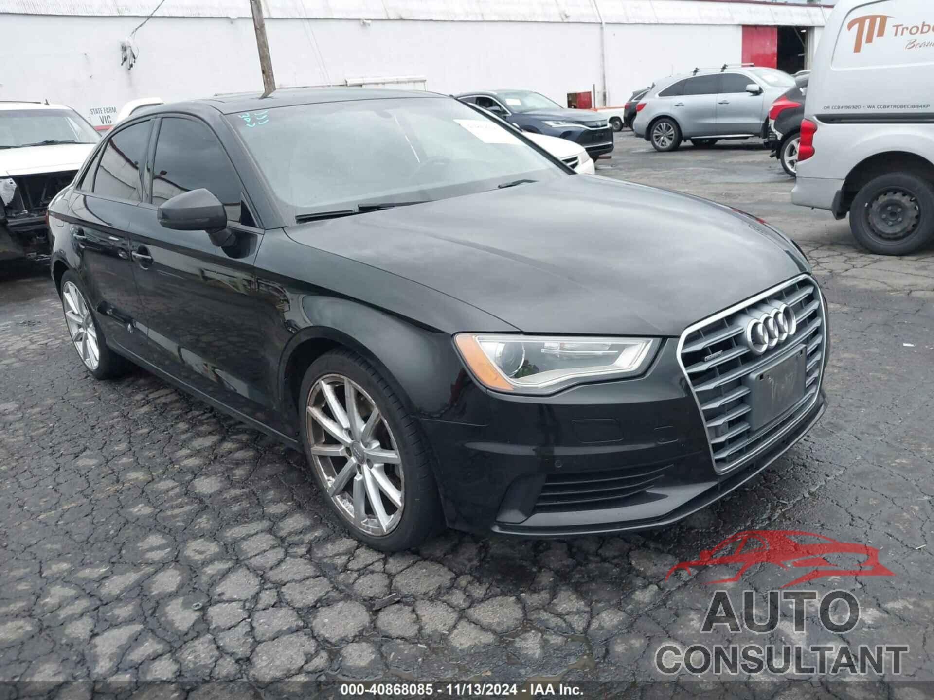 AUDI A3 2016 - WAUB8GFF1G1025089