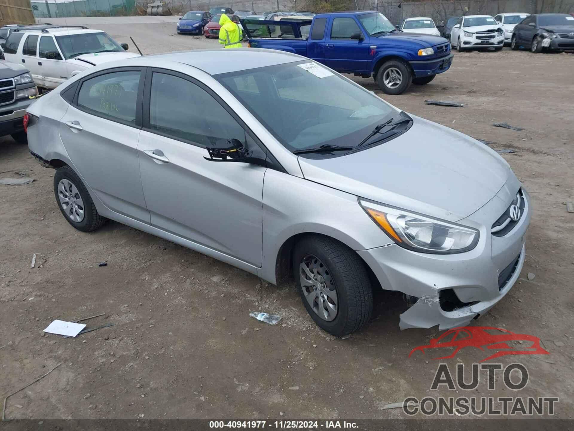 HYUNDAI ACCENT 2017 - KMHCT4AEXHU196406