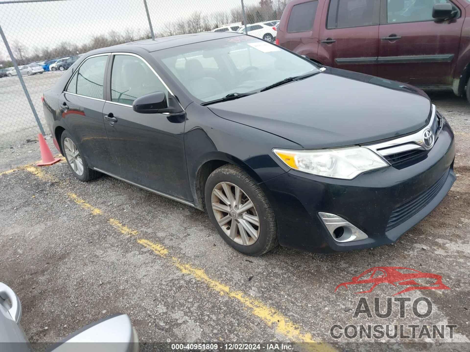 TOYOTA CAMRY 2012 - 4T1BK1FK5CU507910