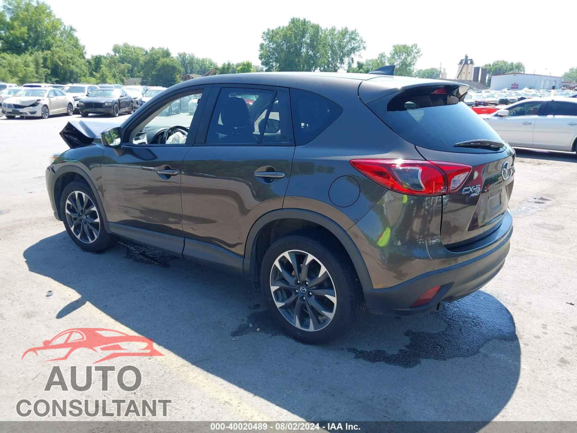 MAZDA CX5 2016 - JM3KL4DY2G0730141