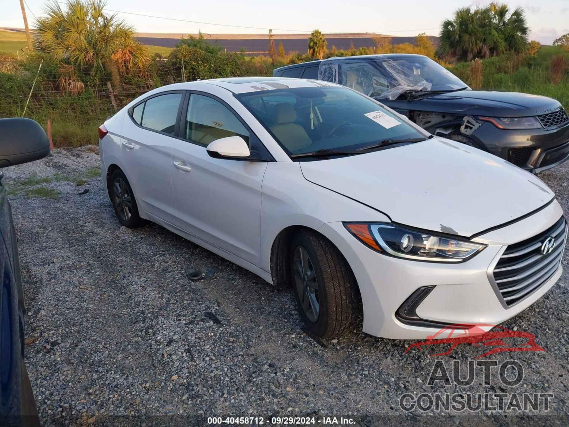 HYUNDAI ELANTRA 2017 - 5NPD84LF3HH159370