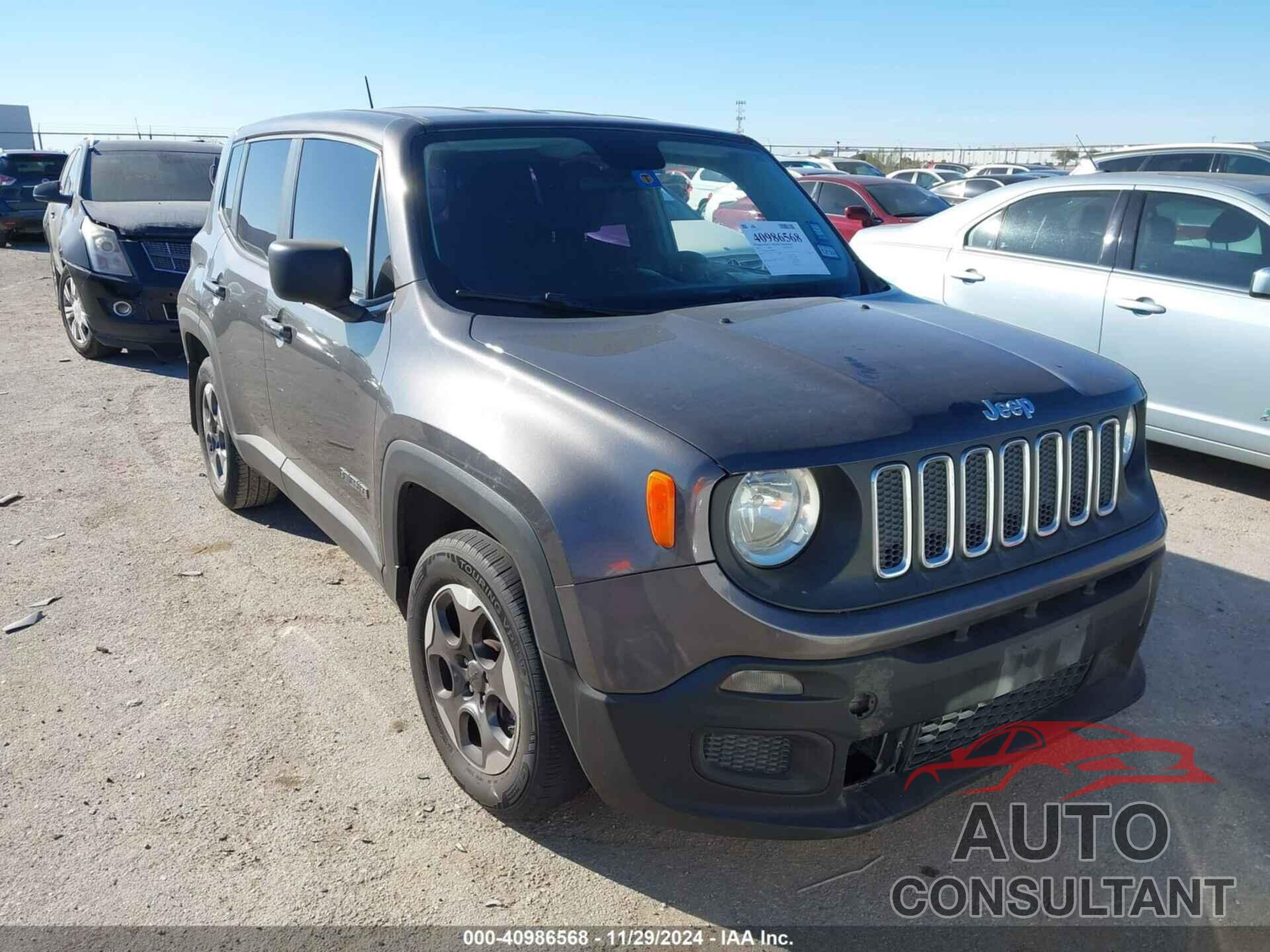 JEEP RENEGADE 2016 - ZACCJAAT5GPD42167