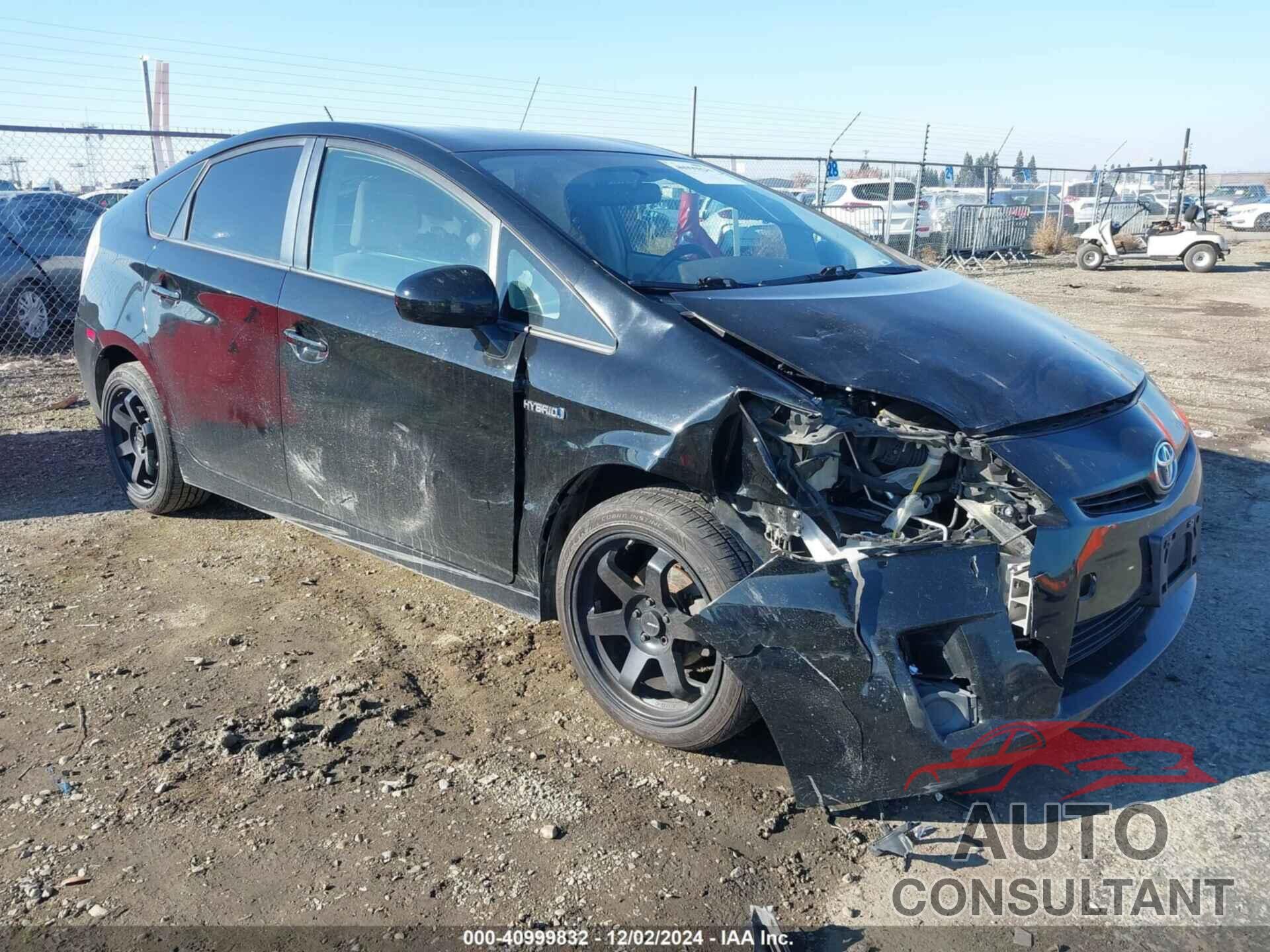 TOYOTA PRIUS 2010 - JTDKN3DU9A0071692