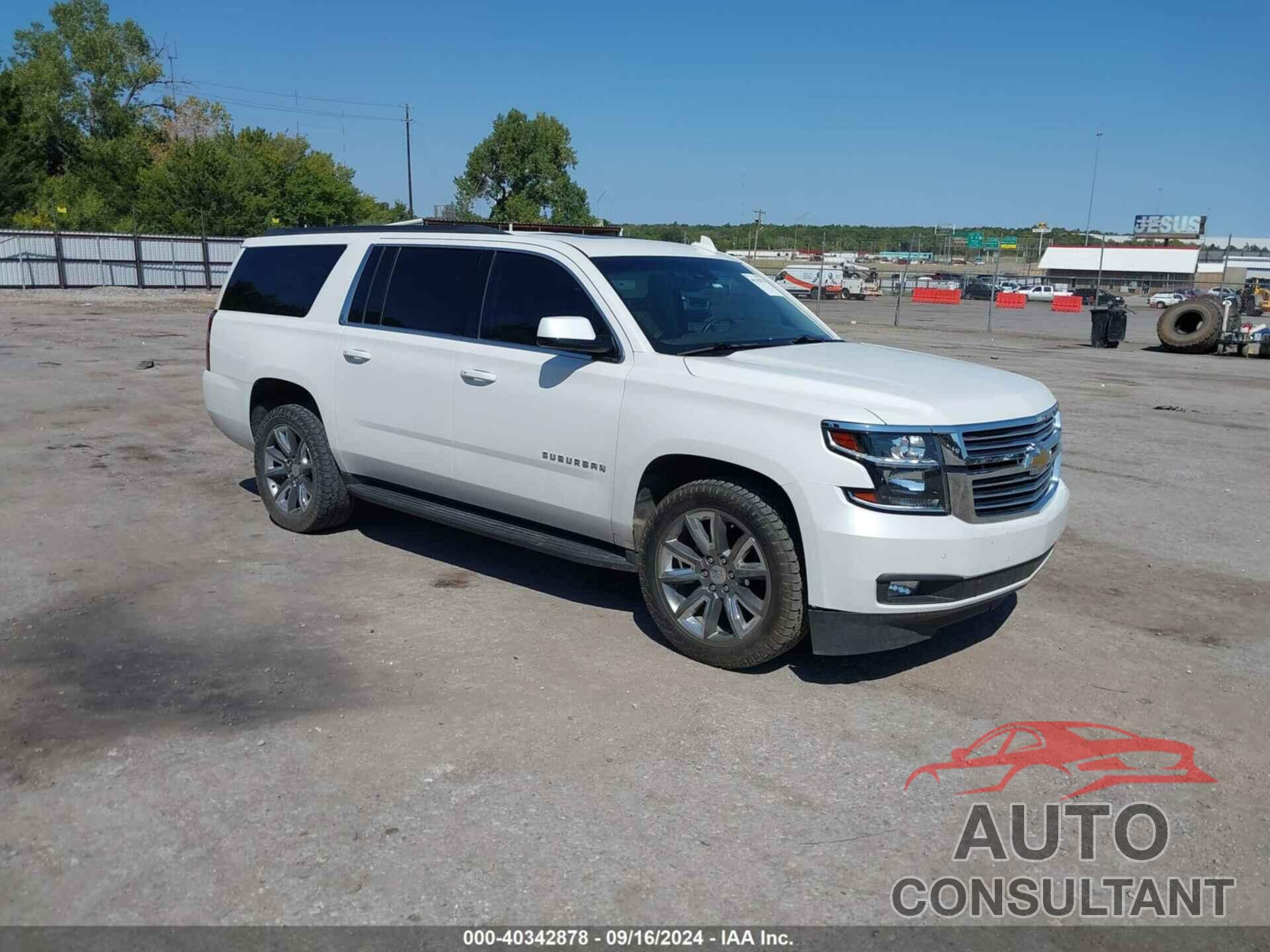 CHEVROLET SUBURBAN 2017 - 1GNSKHKC6HR355942