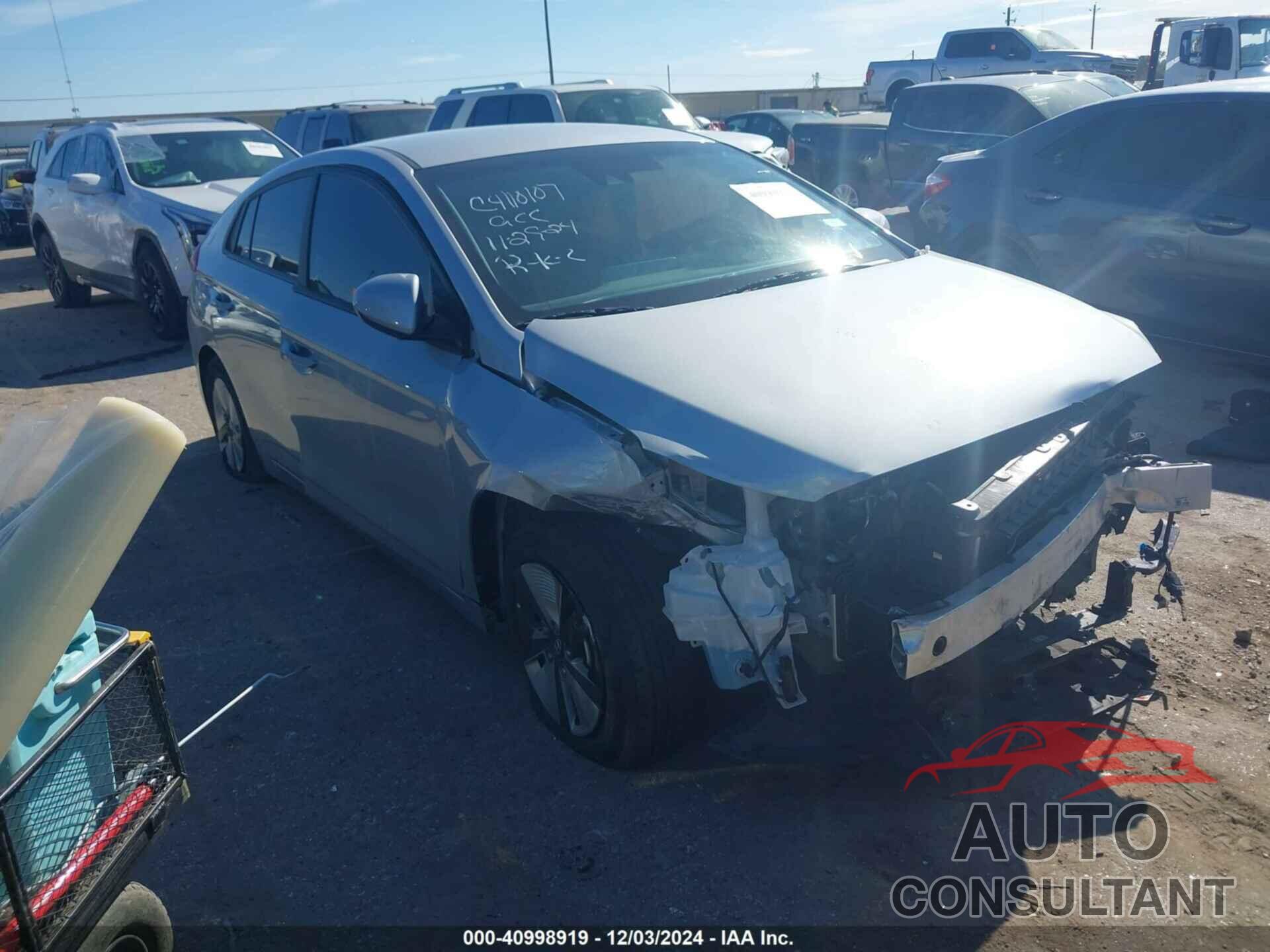 HYUNDAI IONIQ HYBRID 2022 - KMHC65LC0NU279718
