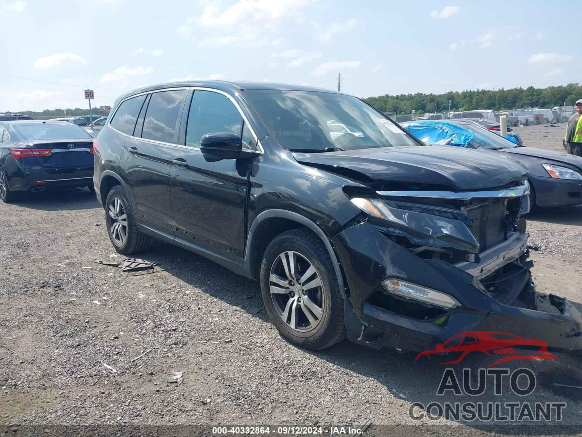 HONDA PILOT 2017 - 5FNYF6H53HB092285