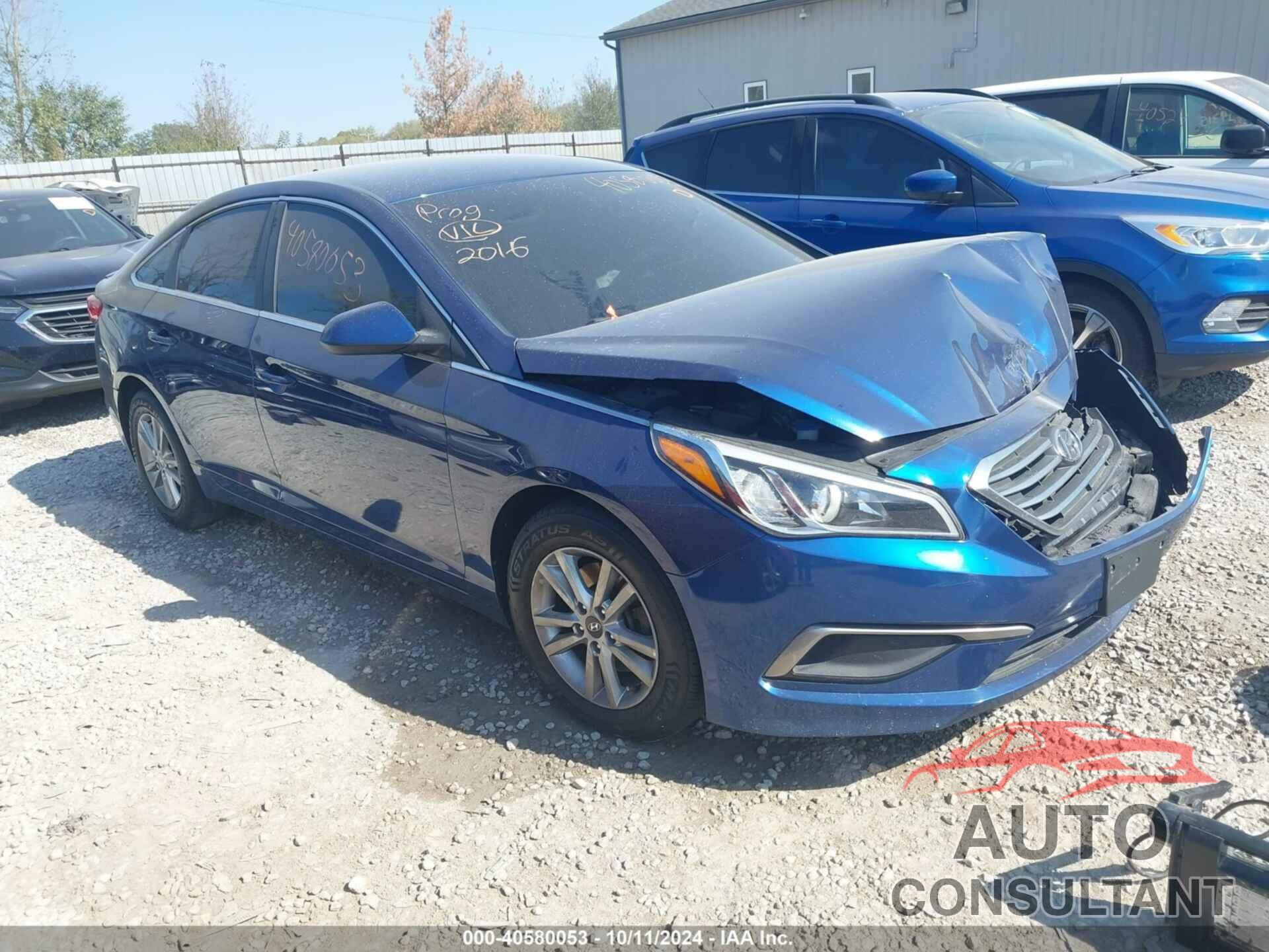 HYUNDAI SONATA 2016 - 5NPE24AF8GH320674