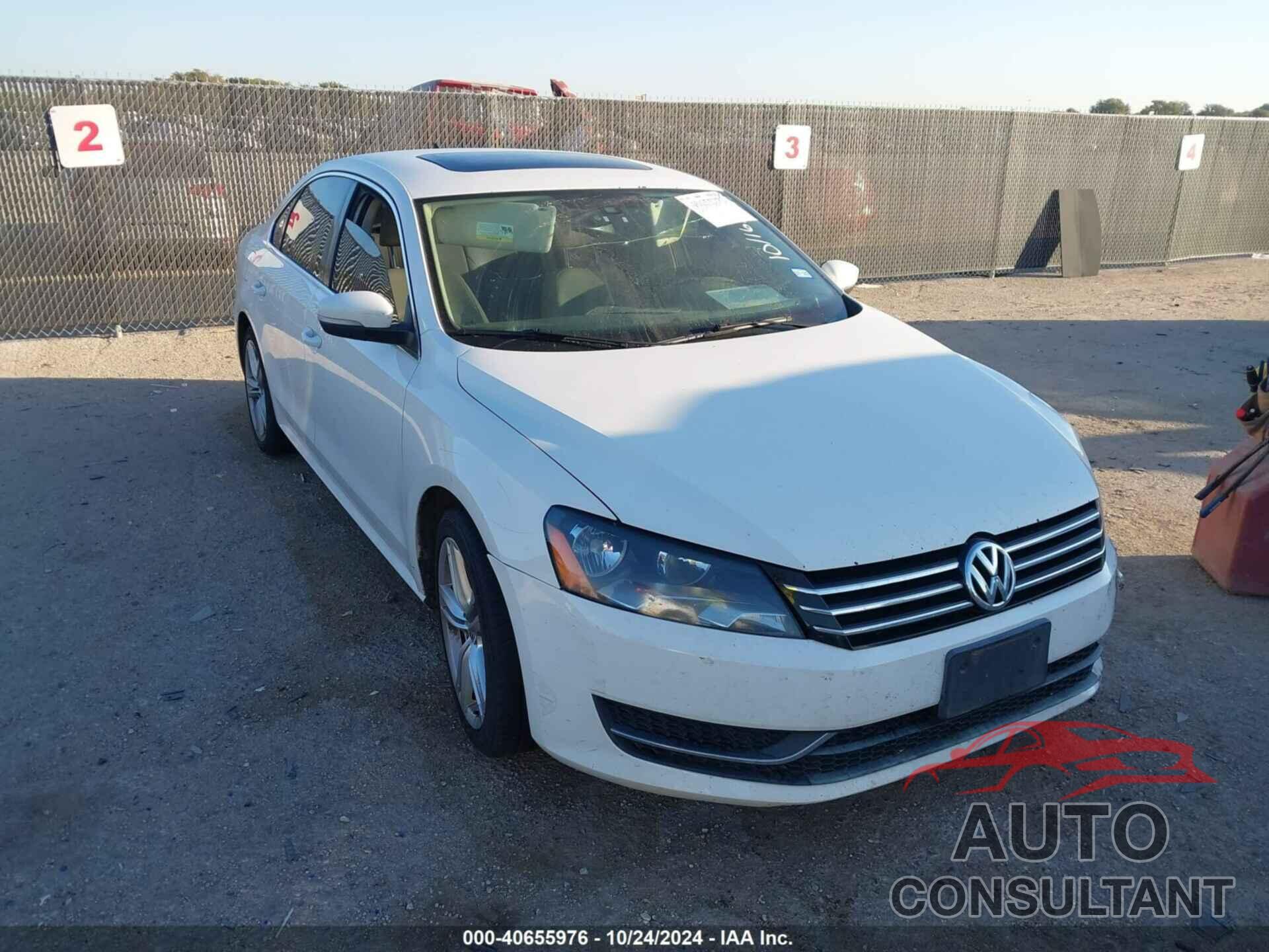 VOLKSWAGEN PASSAT 2014 - 1VWBT7A3XEC035083